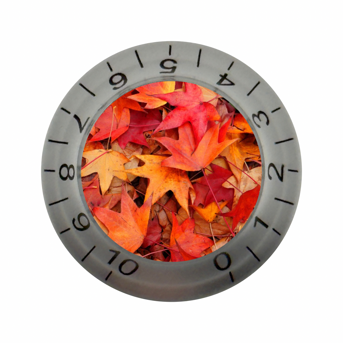 Custom Strums® Autumn Leaves Bell-Style Knob Metric (Single)