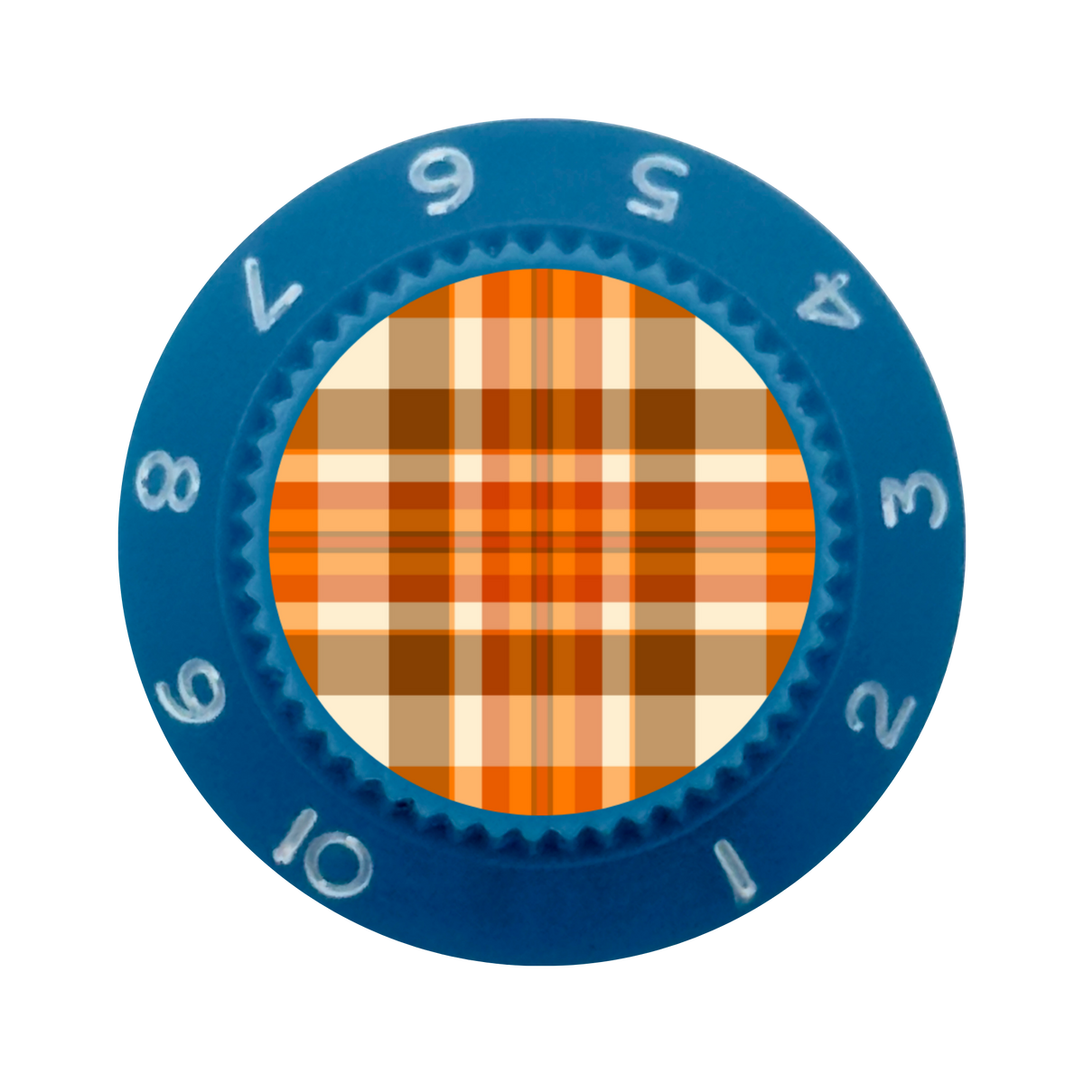 Custom Strums® Fall Plaid Strat-Style Knob (Single)