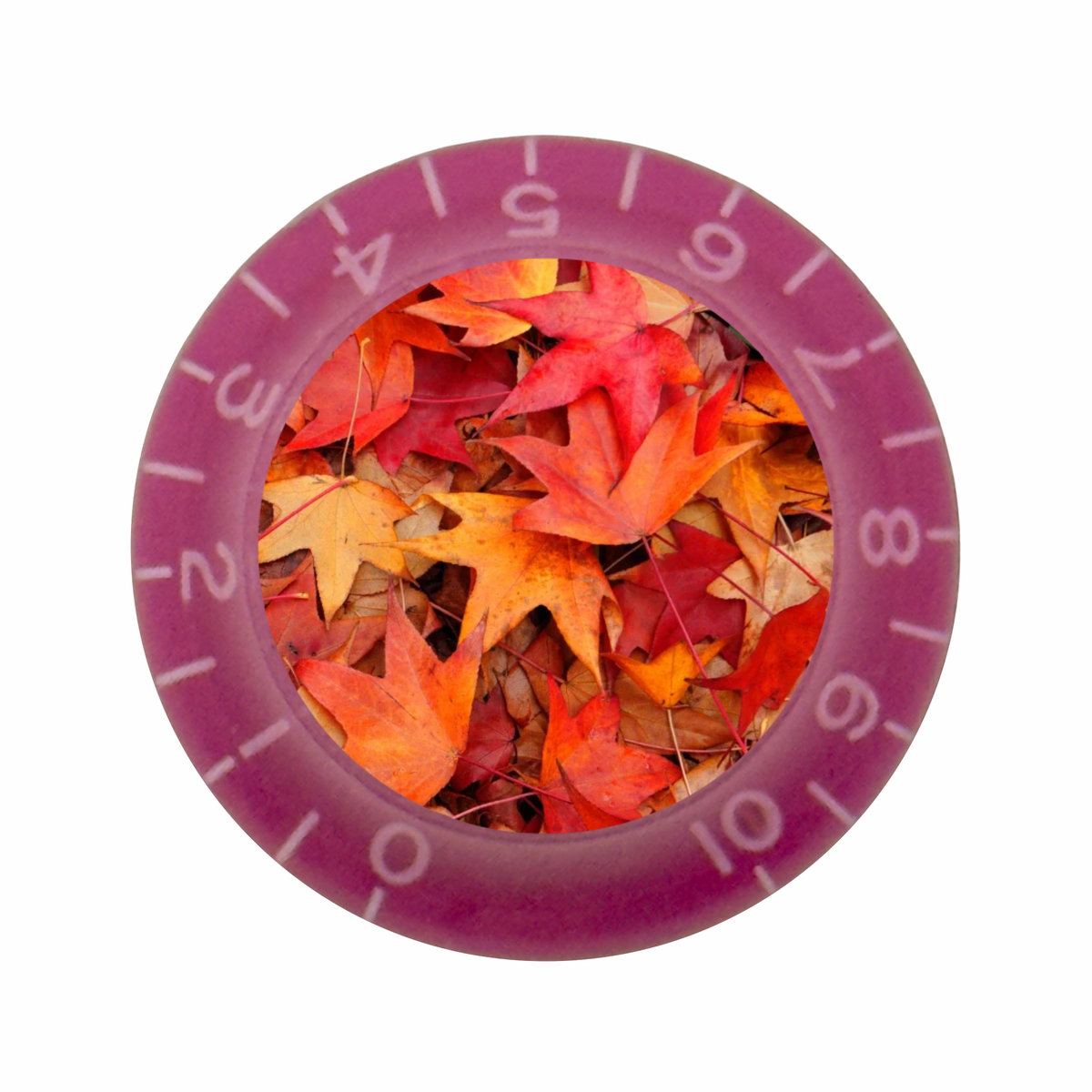 Custom Strums® Autumn Leaves Bell-Style Knob Metric (Single)