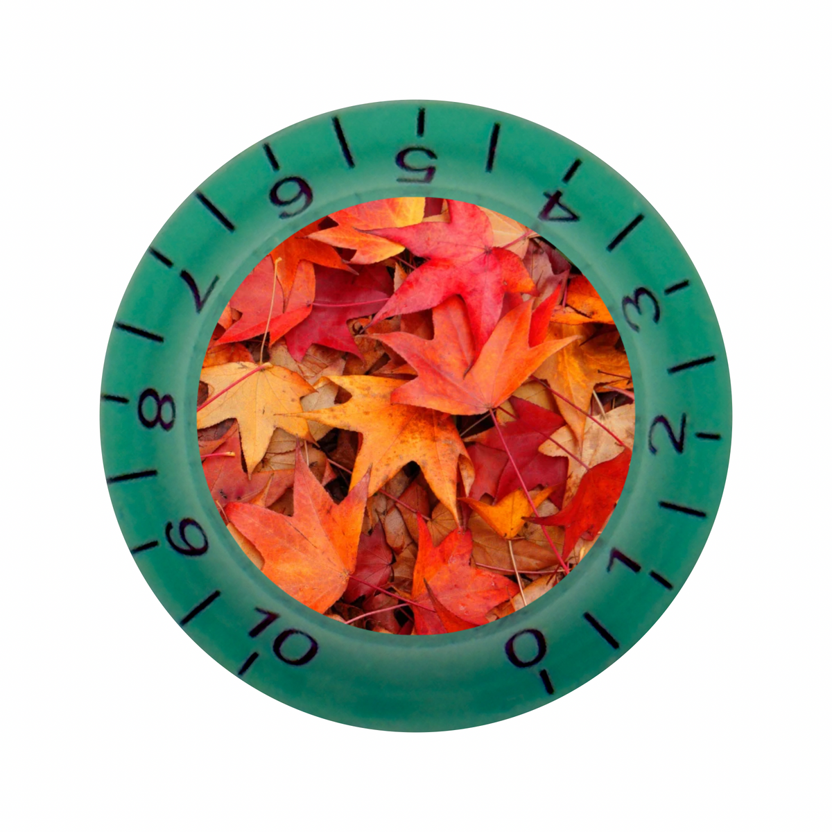 Custom Strums® Autumn Leaves Bell-Style Knob Metric (Single)