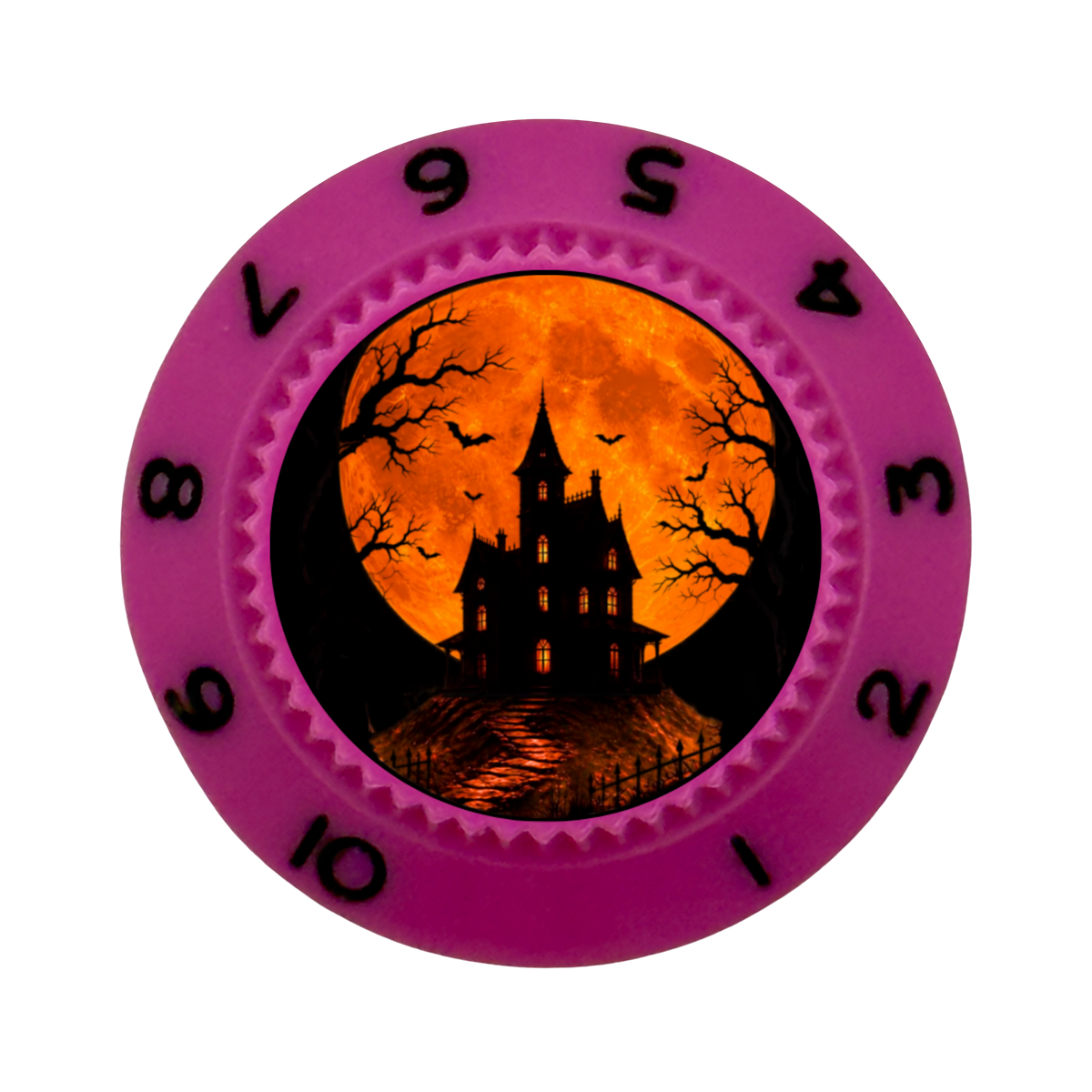 Custom Strums® Haunted Moon Strat-Style Knob (Single)