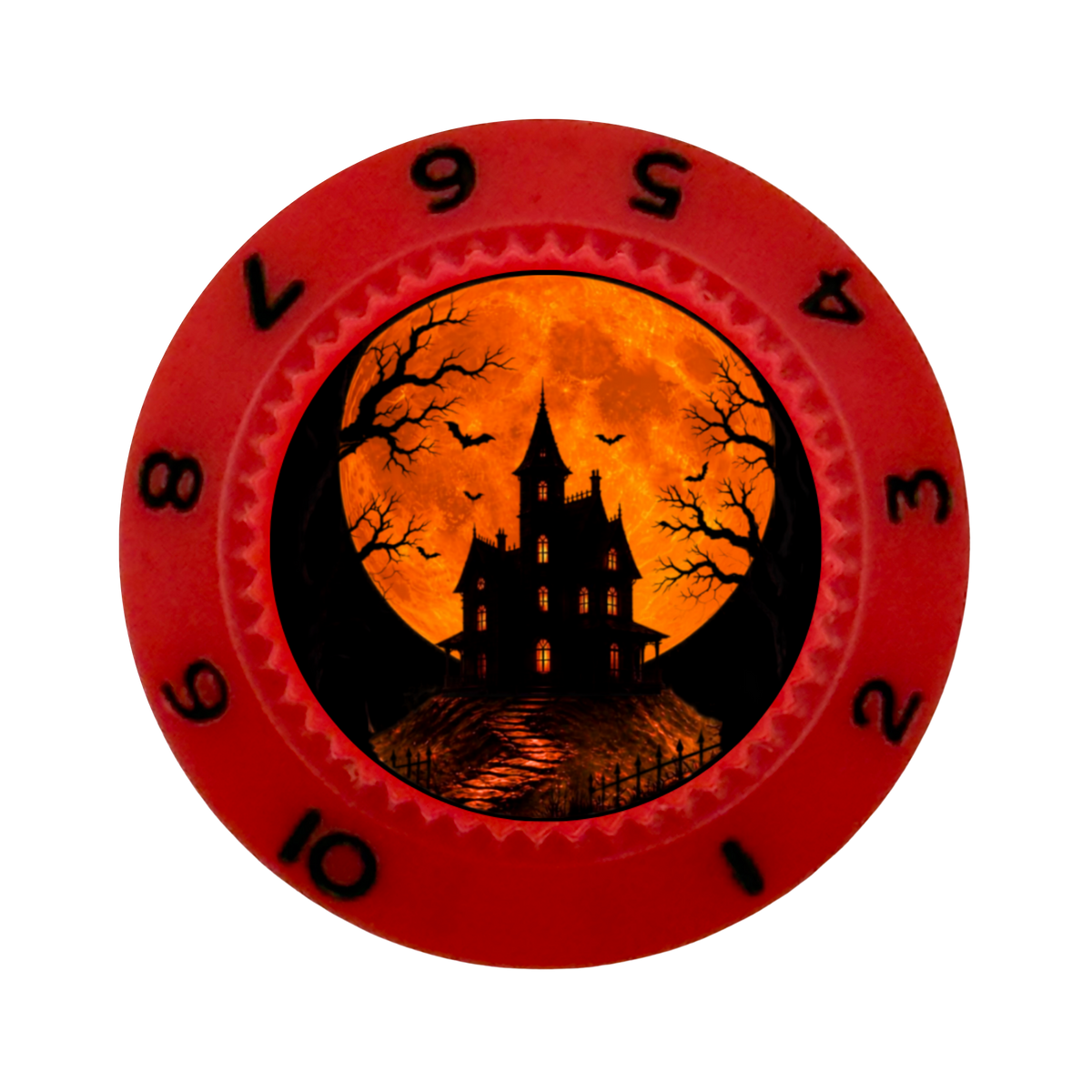 Custom Strums® Haunted Moon Strat-Style Knob (Single)