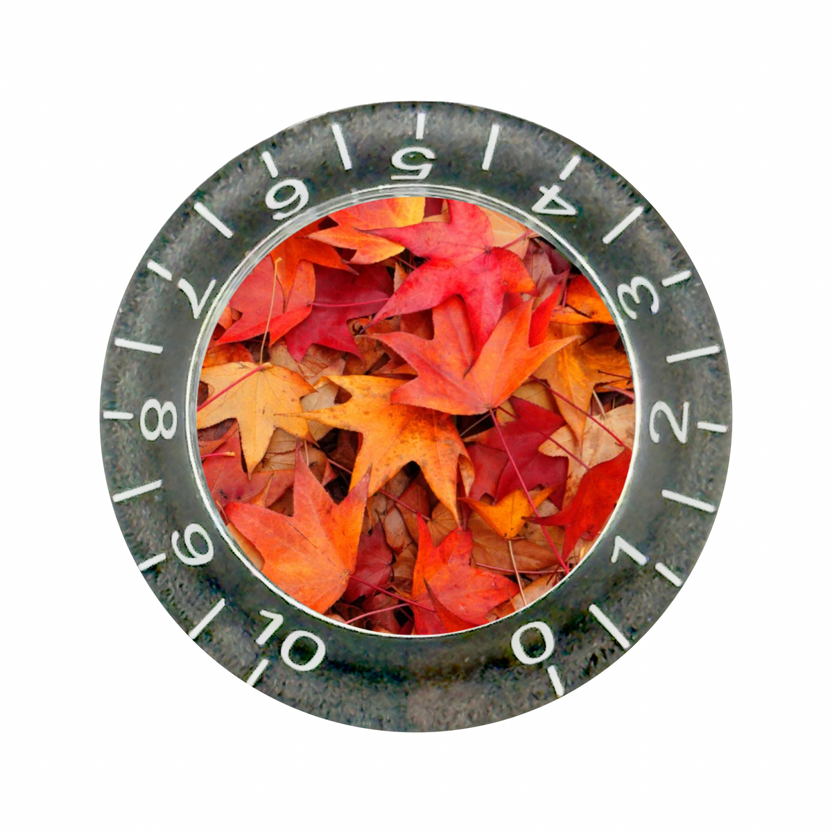 Custom Strums® Autumn Leaves Bell-Style Knob Metric (Single)