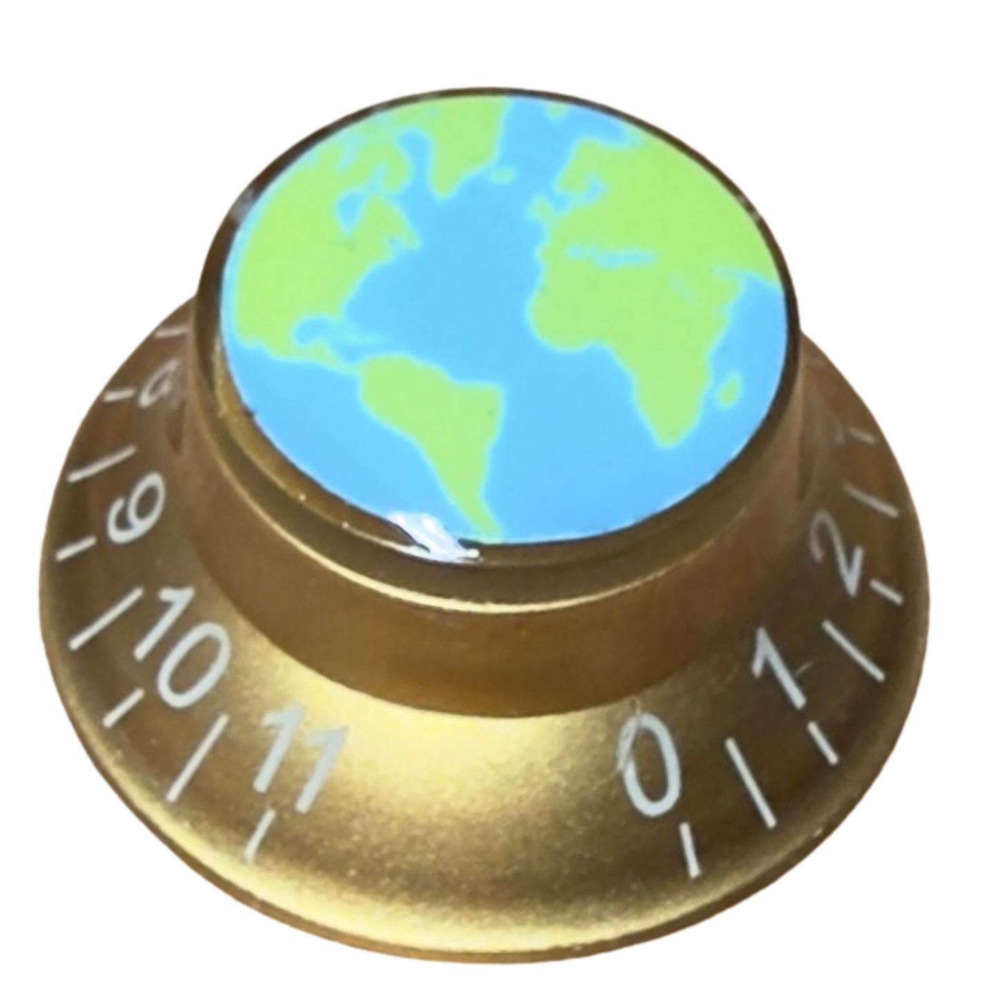 Custom Strums™ Earth Bell-Style Knob (Single)