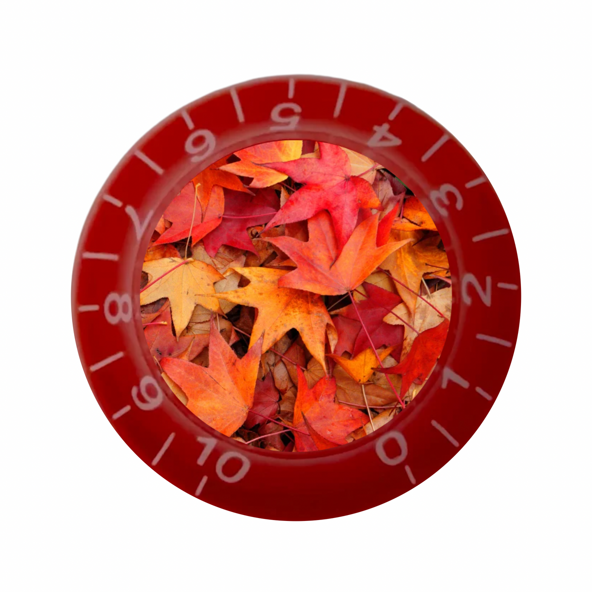 Custom Strums® Autumn Leaves Bell-Style Knob Metric (Single)