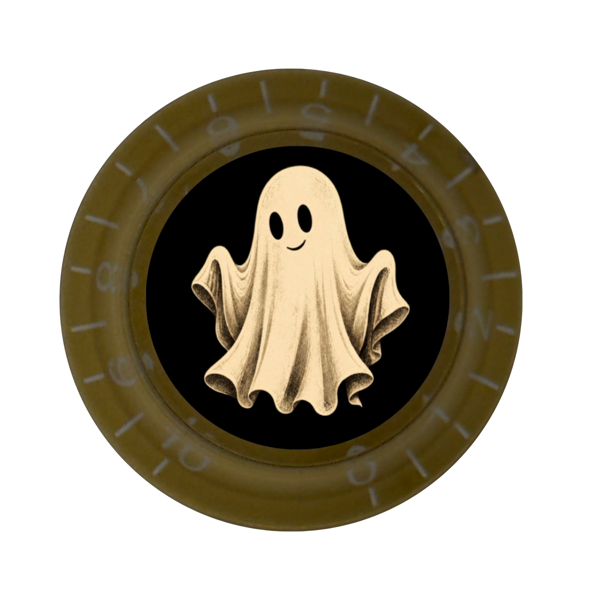 Custom Strums® Vintage Ghost Top Hat-Style Knob (Single)