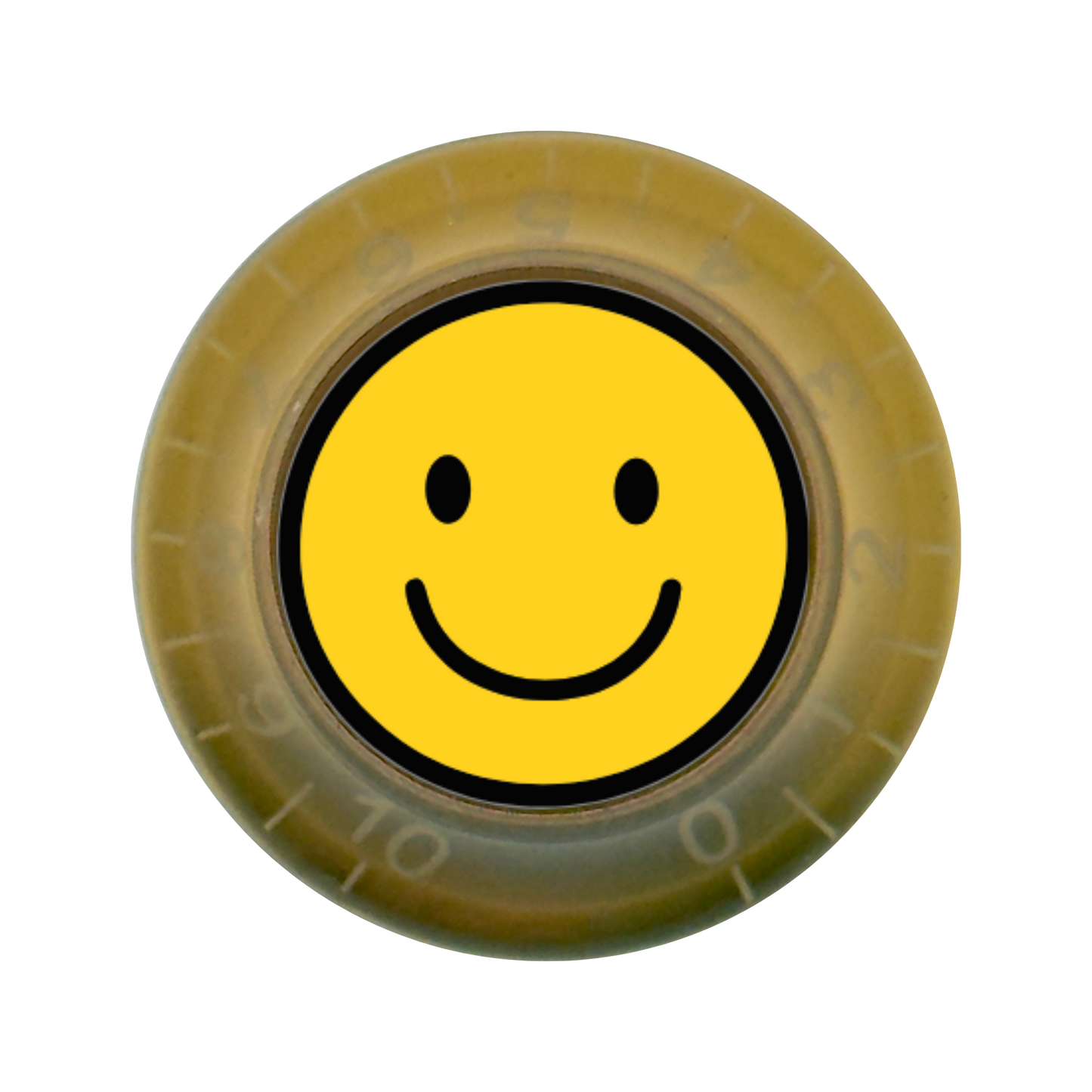 Custom Strums™ Smiley Face Bell-Style Knob (Single)