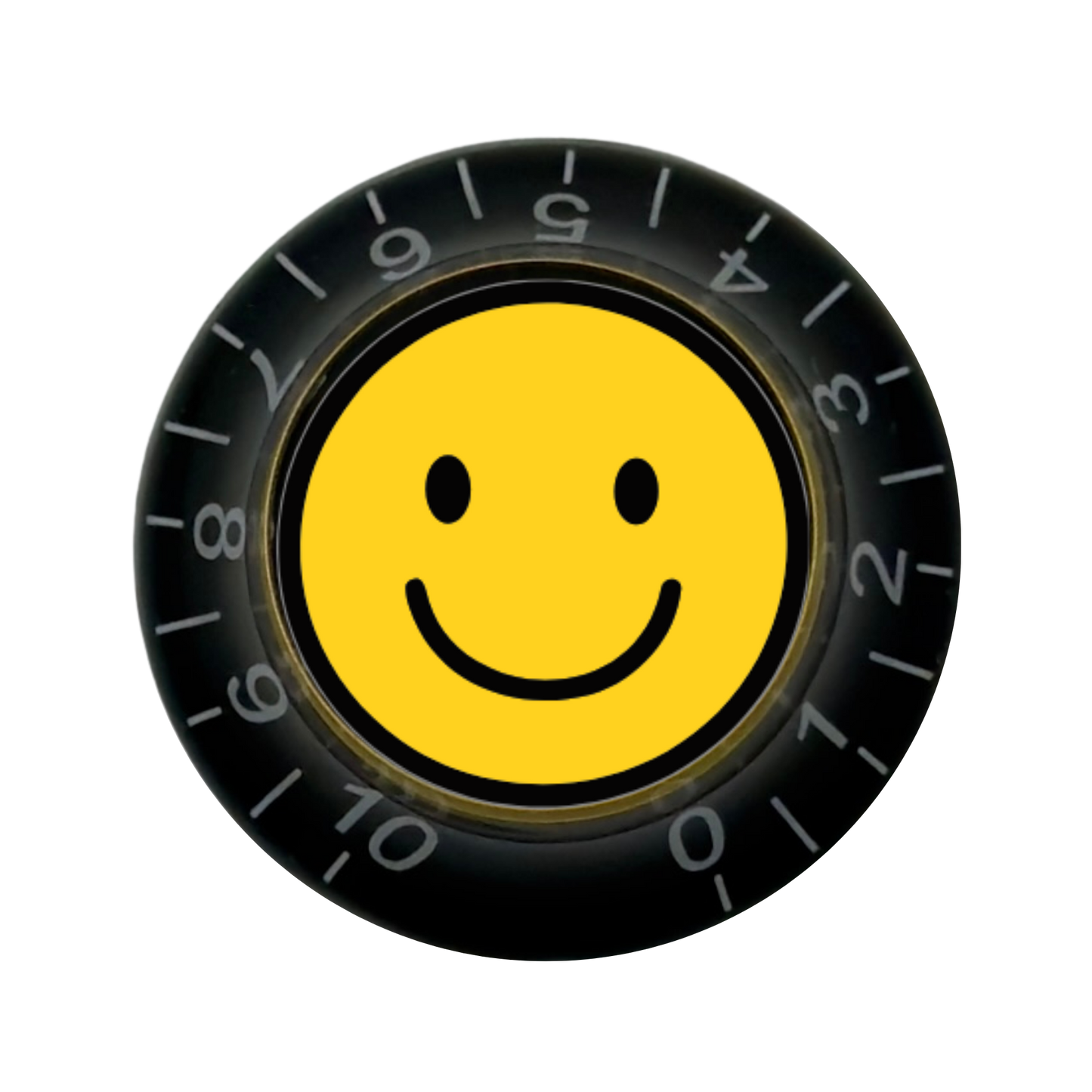 Custom Strums™ Smiley Face Bell-Style Knob (Single)