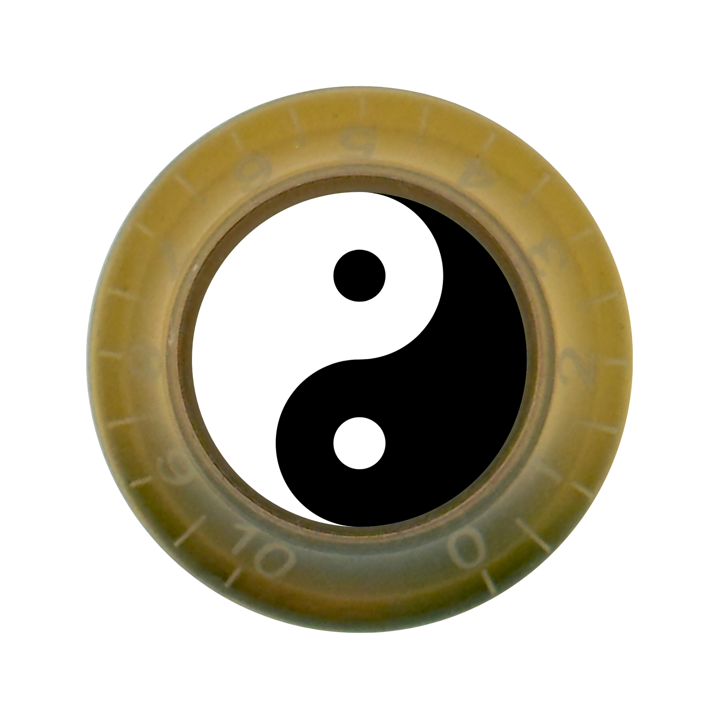 Custom Strums™ Yin and Yang Bell-Style Knob (Single)