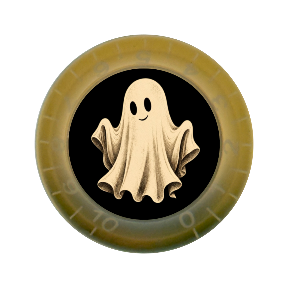 Custom Strums® Vintage Ghost Bell-Style Knob Imperial (Single)