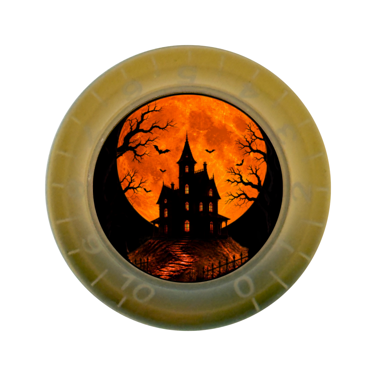 Custom Strums® Haunted Moon Bell-Style Knob Imperial (Single)