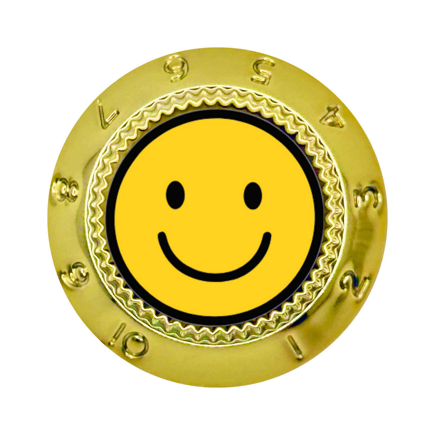 Custom Strums™ Smiley Face Strat-Style Knob (Single)