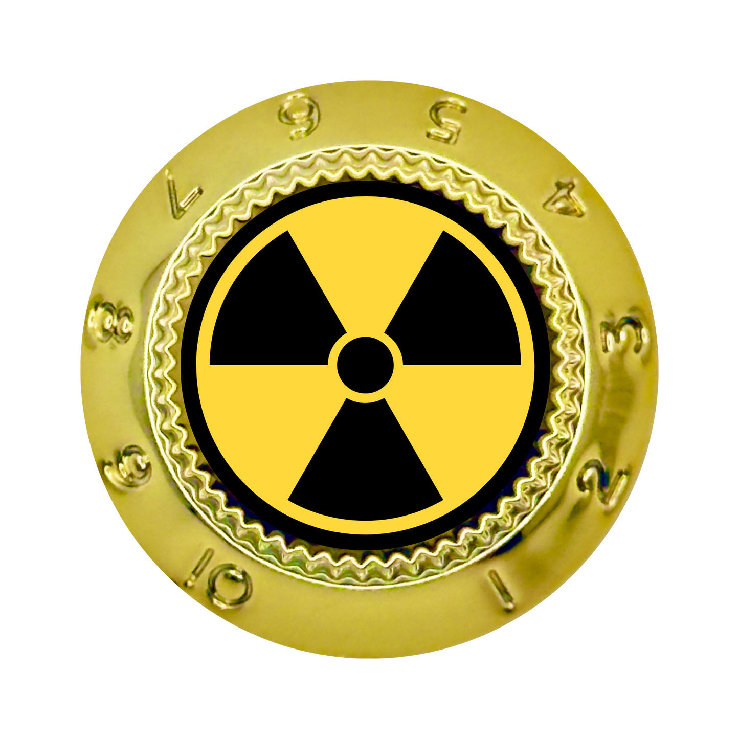 Custom Strums™ Radioactive Strat-Style Knob (Single)