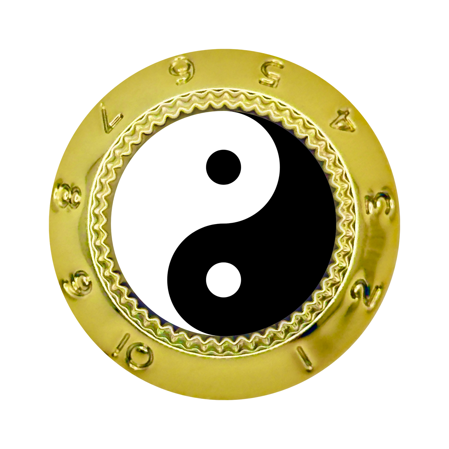 Custom Strums™ Yin and Yang Strat-Style Knob (Single)