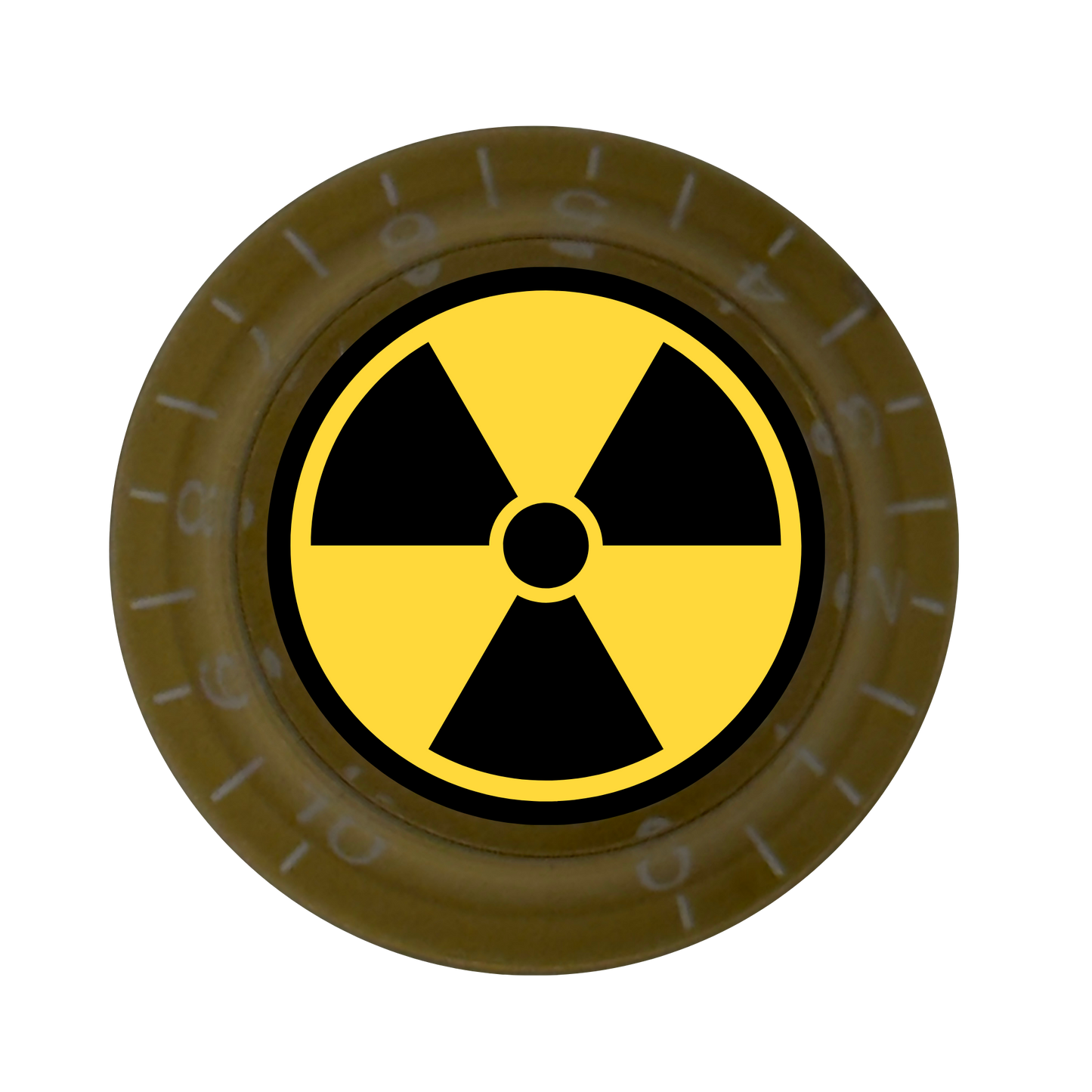Custom Strums™ Radioactive Top Hat-Style Knob (Single)