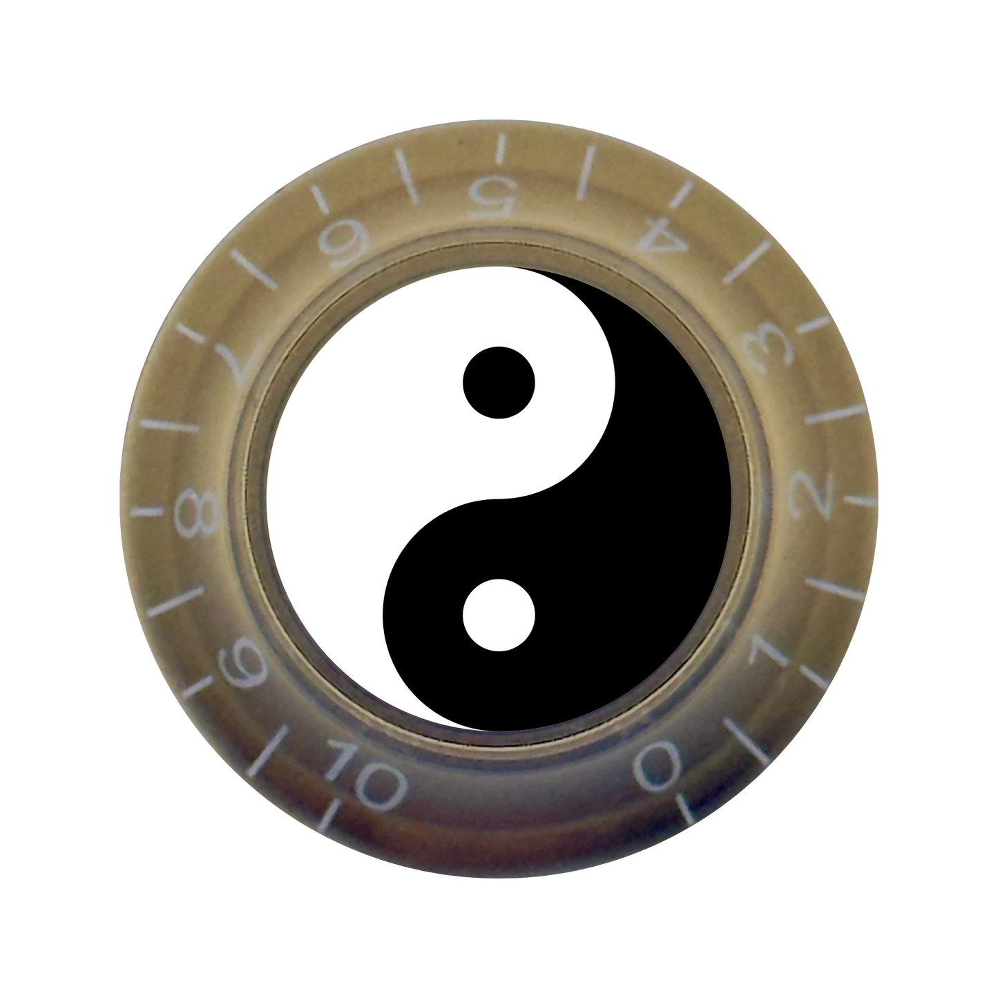 Custom Strums™ Yin and Yang Bell-Style Knob (Single)