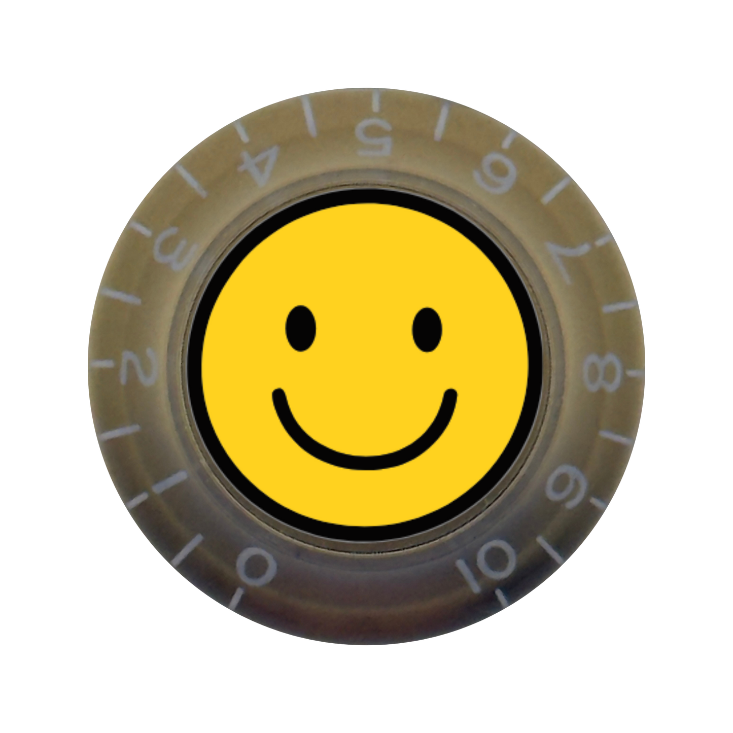Custom Strums™ Smiley Face Bell-Style Knob (Single)