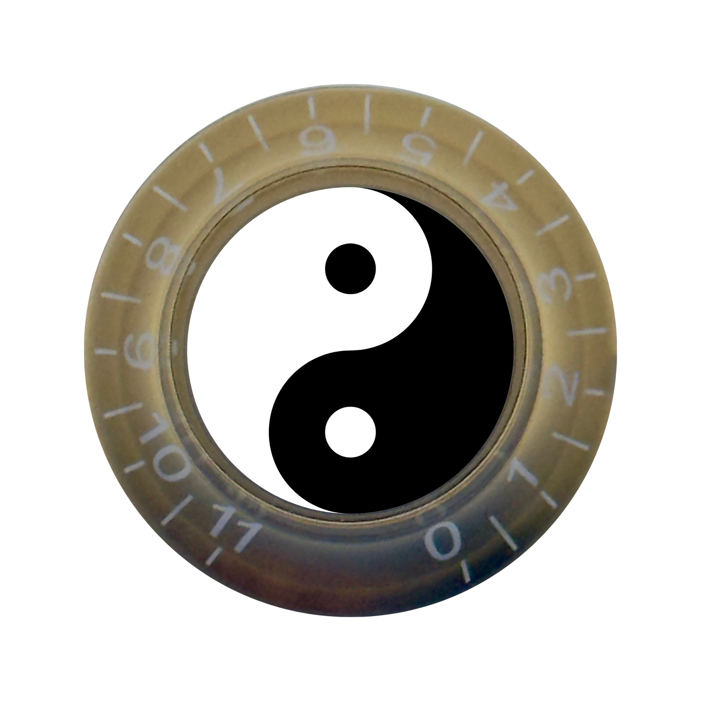 Custom Strums™ Yin and Yang Bell-Style Knob (Single)