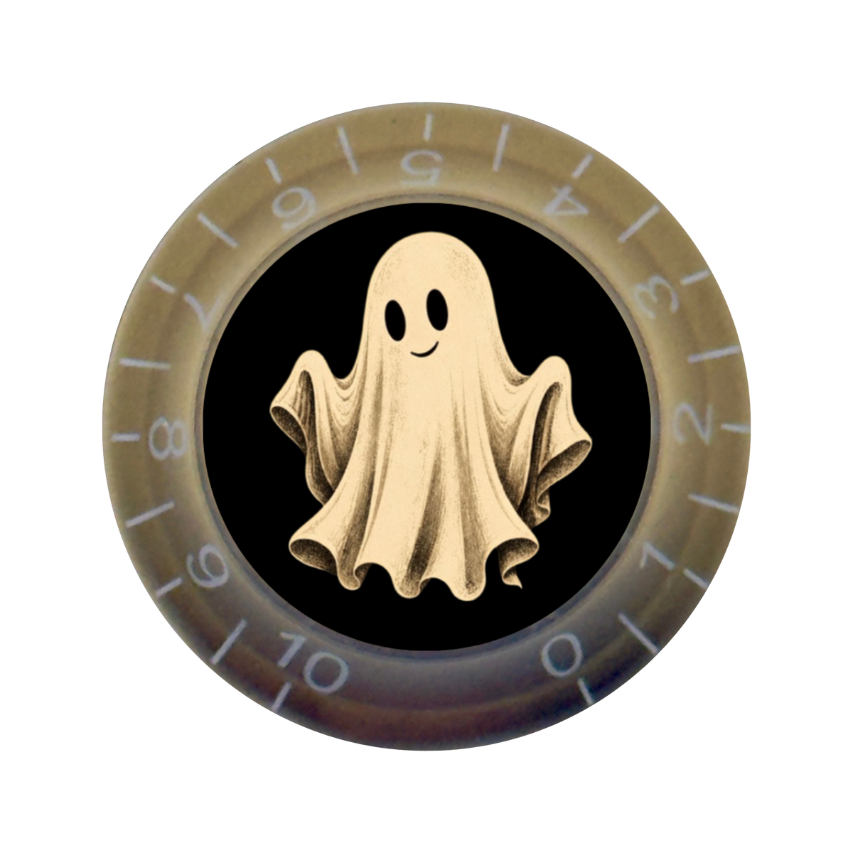 Custom Strums® Vintage Ghost Bell-Style Knob Imperial (Single)