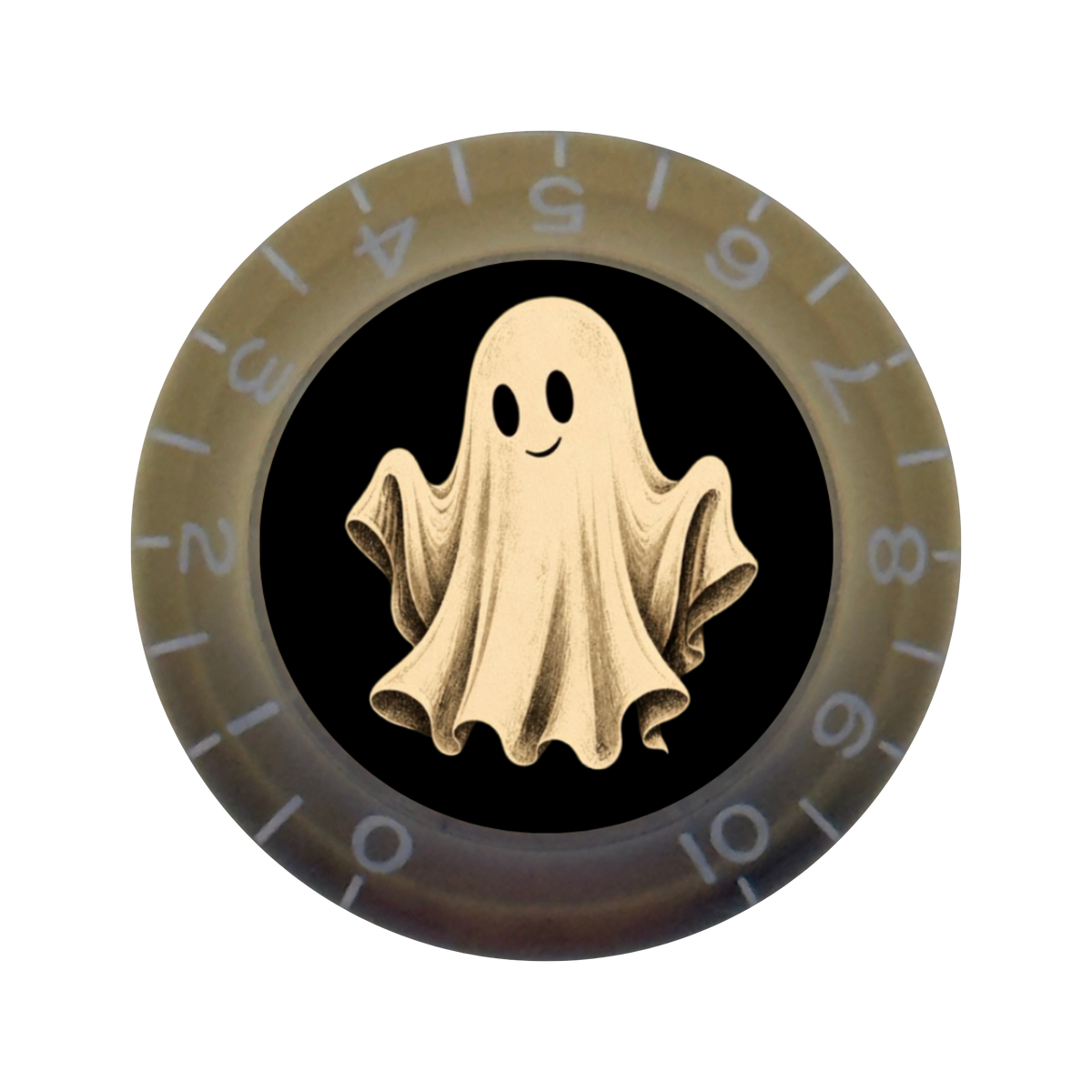 Custom Strums® Vintage Ghost Bell-Style Knob Imperial (Single)