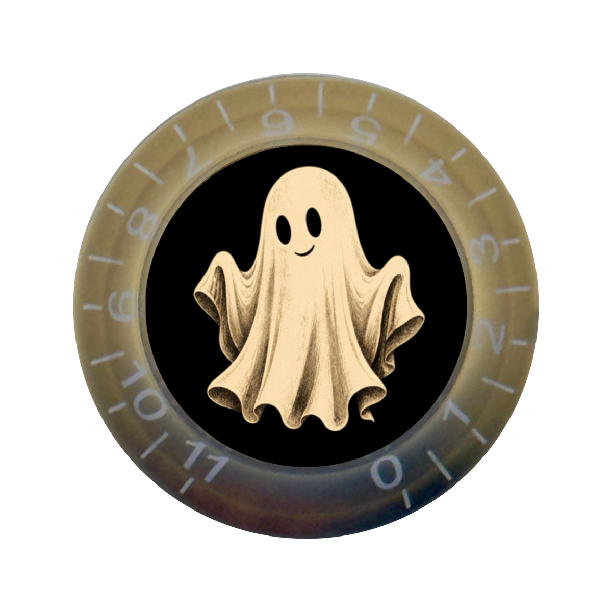 Custom Strums® Vintage Ghost Bell-Style Knob Imperial (Single)
