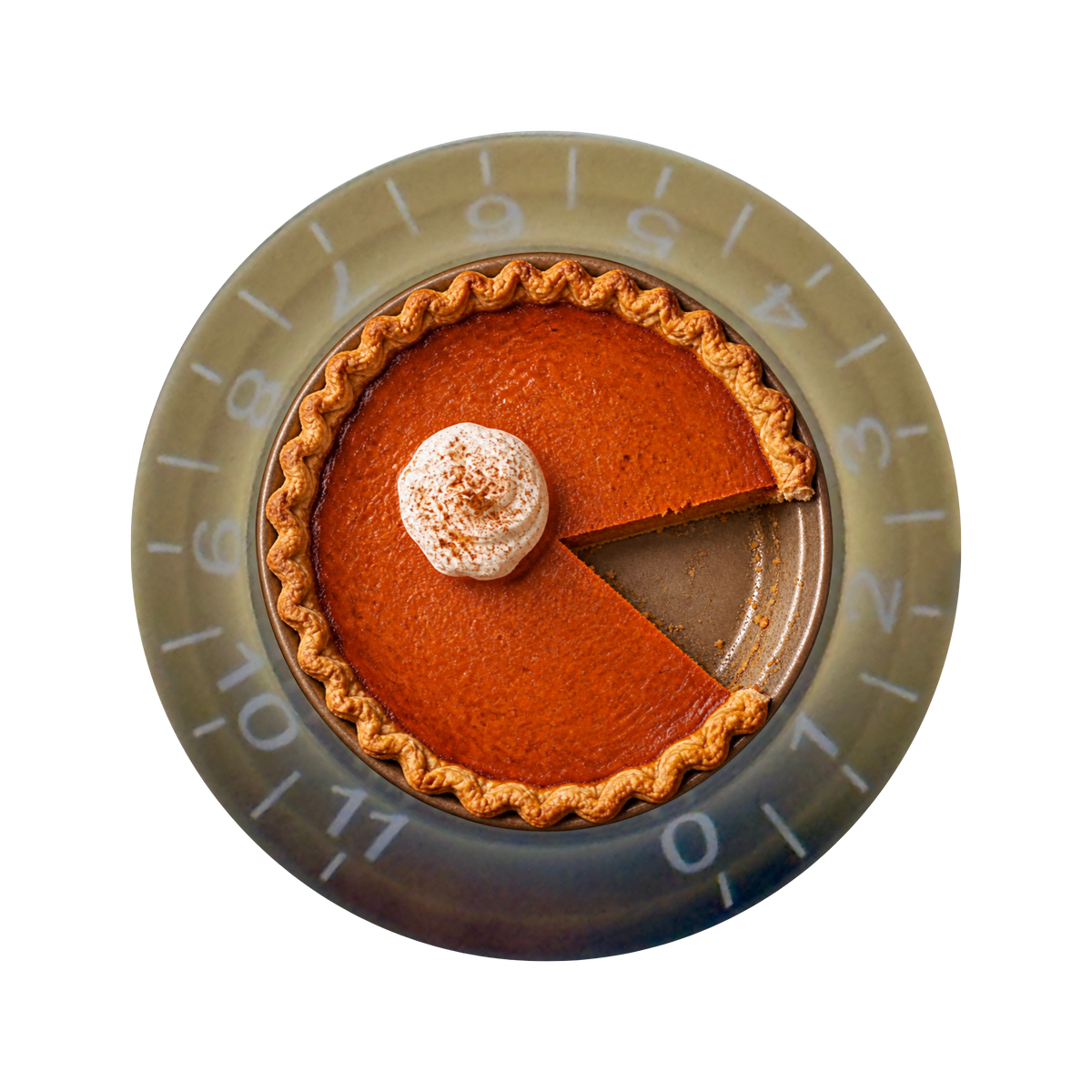Custom Strums® Pumpkin Pie Bell-Style Knob Imperial (Single)