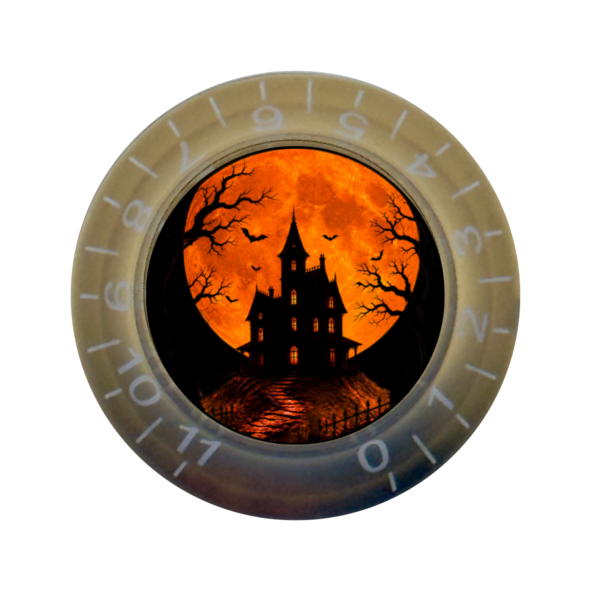 Custom Strums® Haunted Moon Bell-Style Knob Imperial (Single)