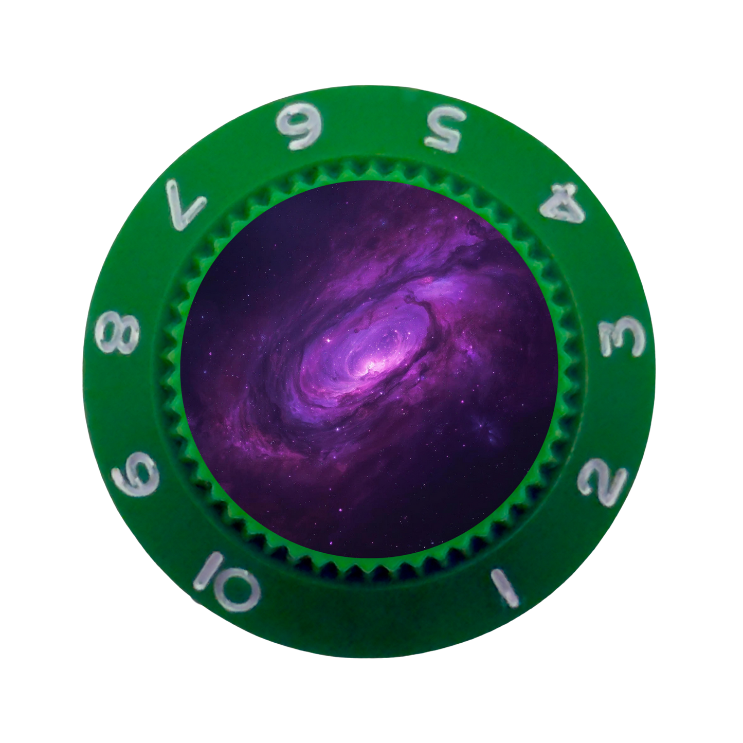 Custom Strums™ Purple Galaxy Strat-Style Knob (Single)