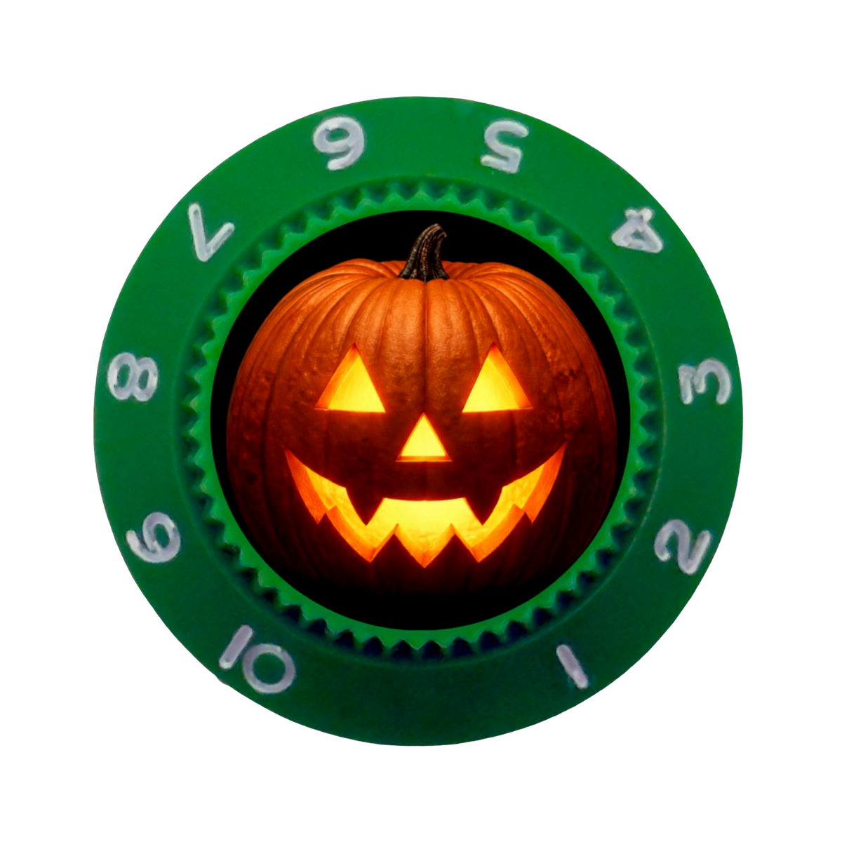 Custom Strums® Jack-o’-Lantern Strat-Style Knob (Single)