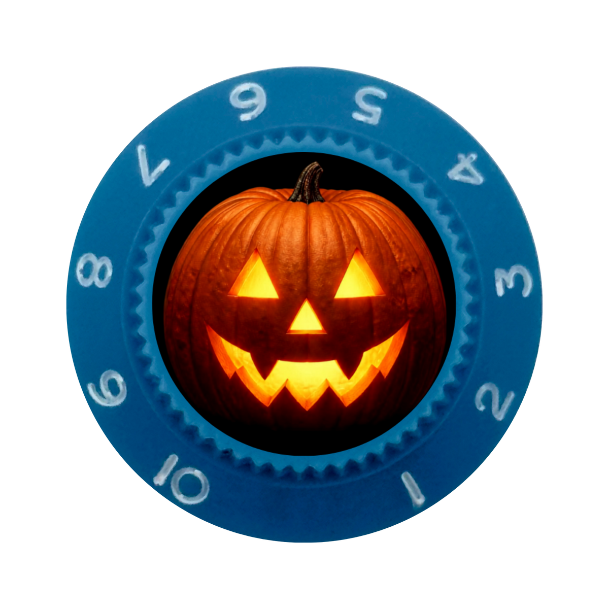 Custom Strums® Jack-o’-Lantern Strat-Style Knob (Single)