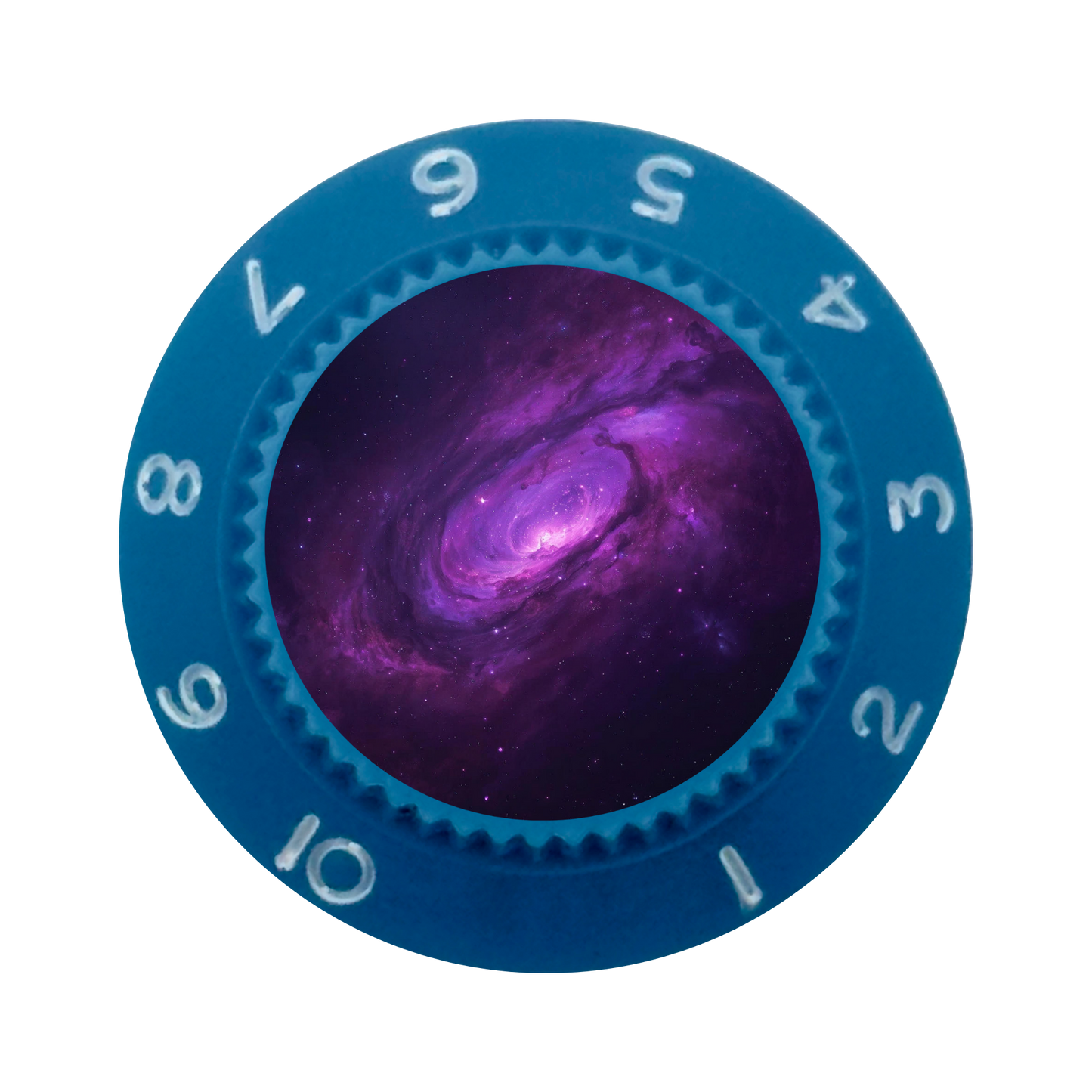 Custom Strums™ Purple Galaxy Strat-Style Knob (Single)