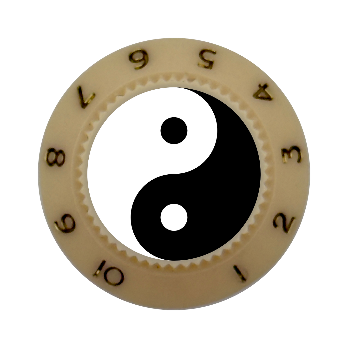 Custom Strums™ Yin and Yang Strat-Style Knob (Single)