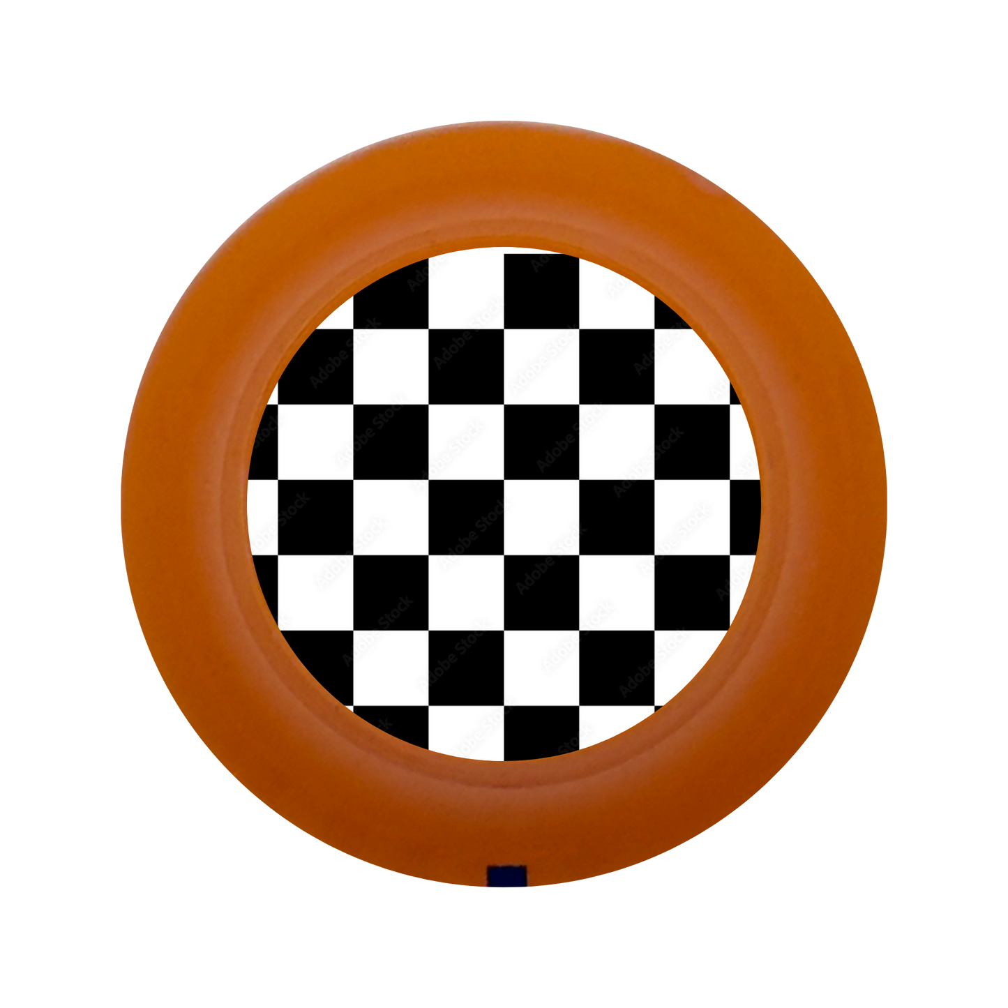 Custom Strums™ Checkerboard Bell-Style Knob (Single)