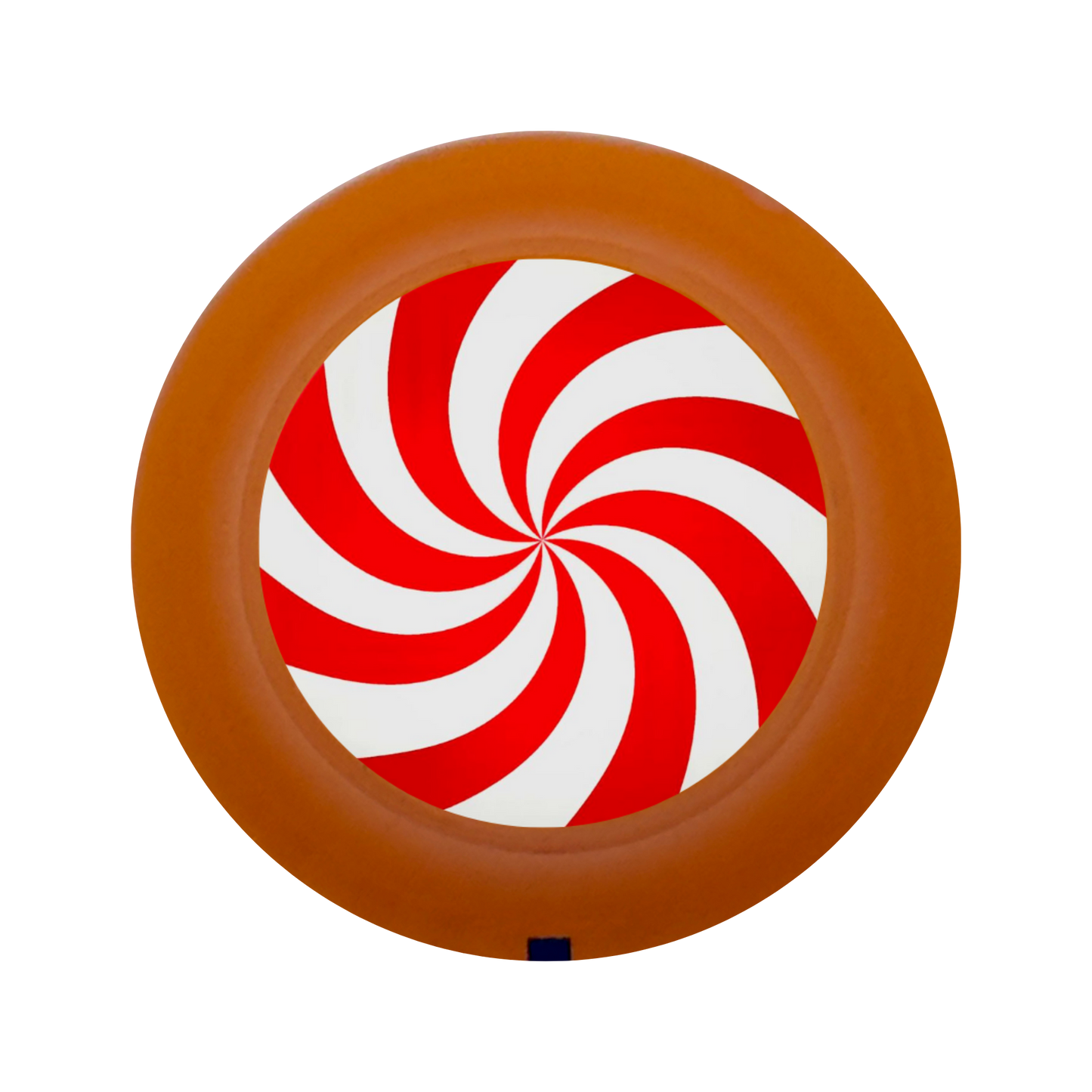 Custom Strums™ Peppermint Swirl Bell-Style Knob (Single)