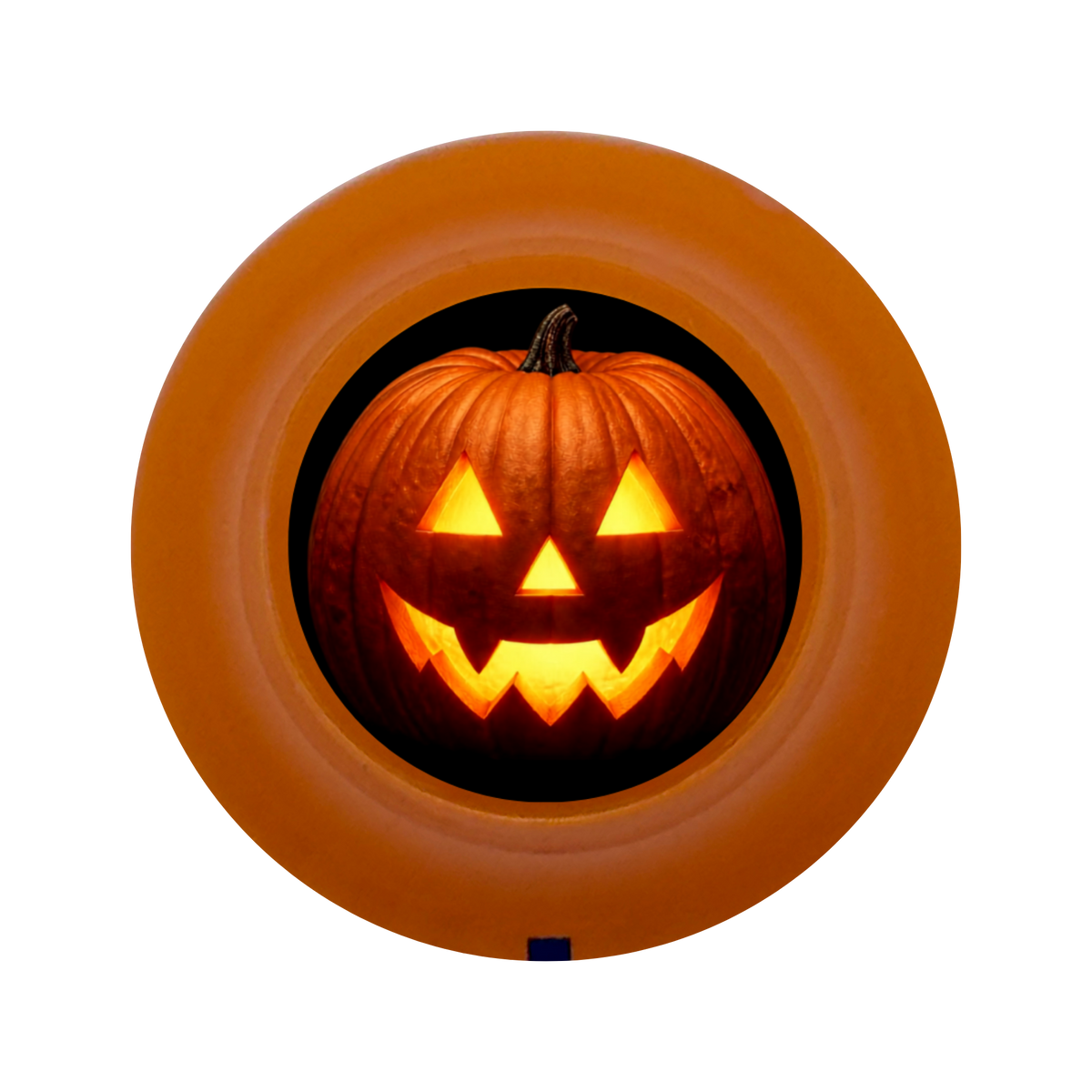 Custom Strums® Jack-o’-Lantern Bell-Style Knob Metric (Single)