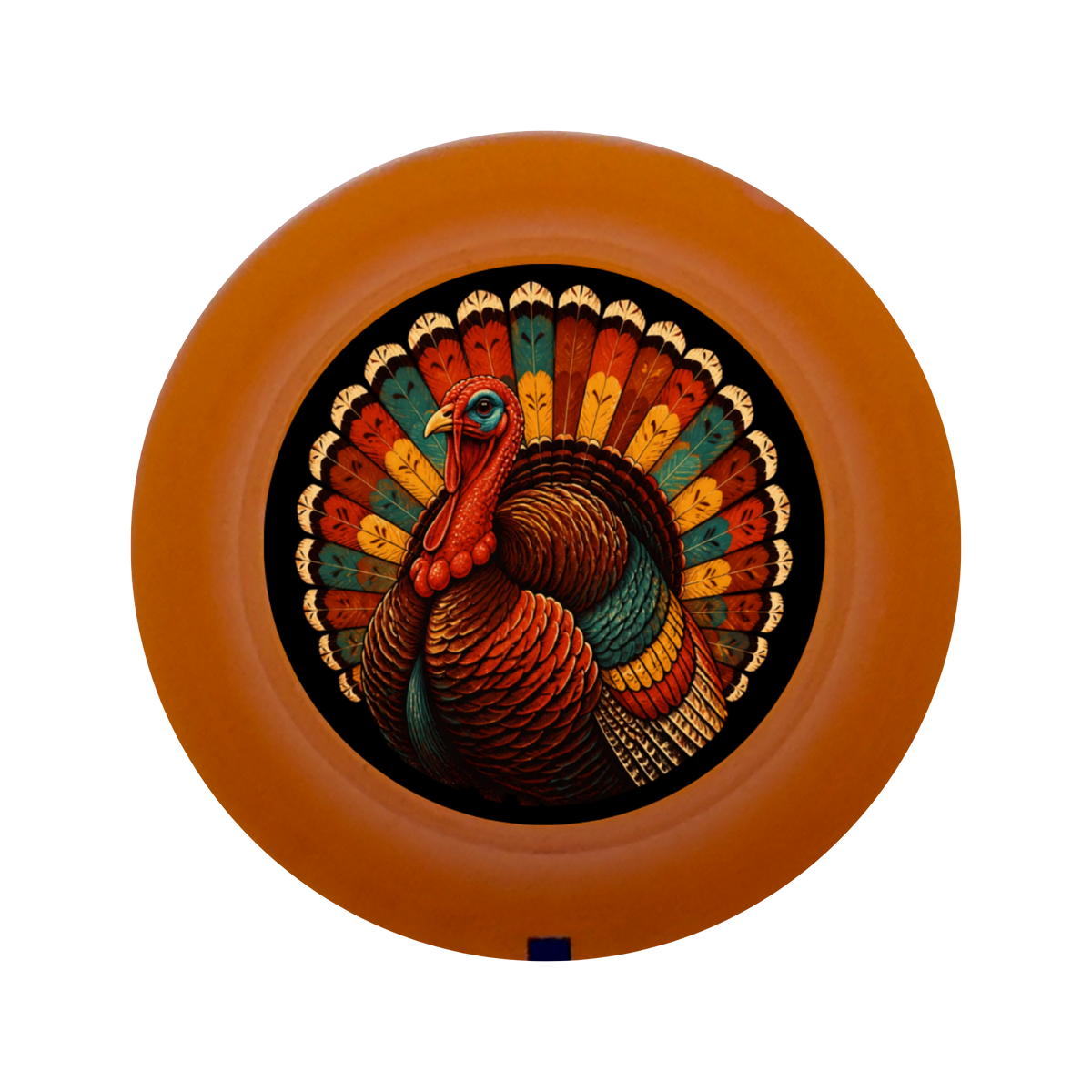 Custom Strums® Thanksgiving Turkey Bell-Style Knob Imperial (Single)