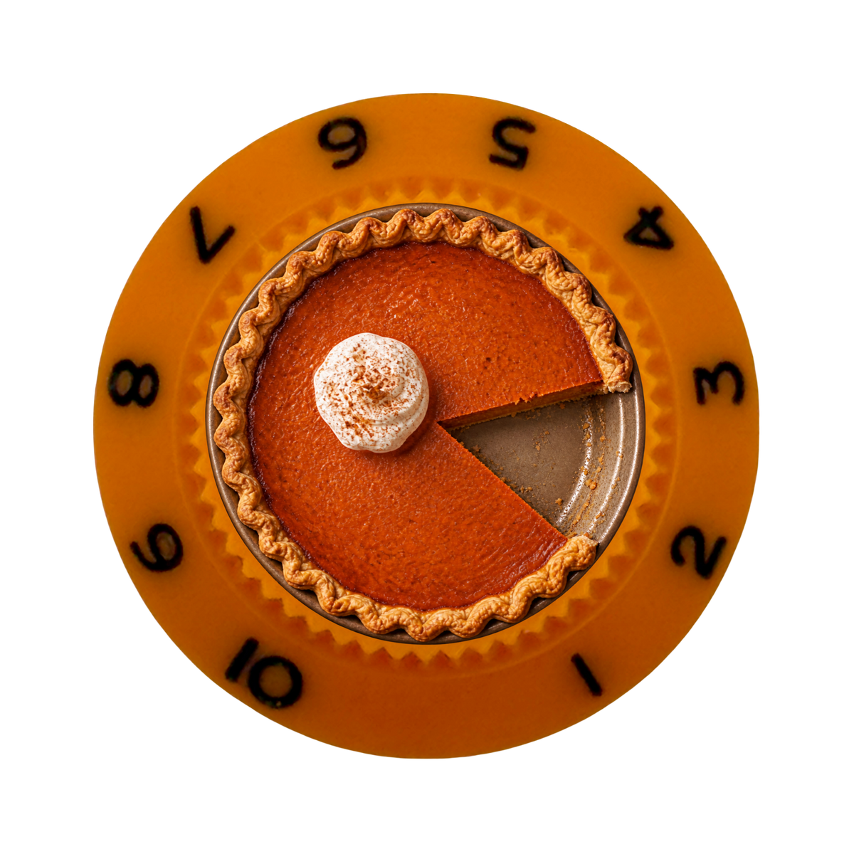 Custom Strums® Pumpkin Pie Strat-Style Knob (Single)