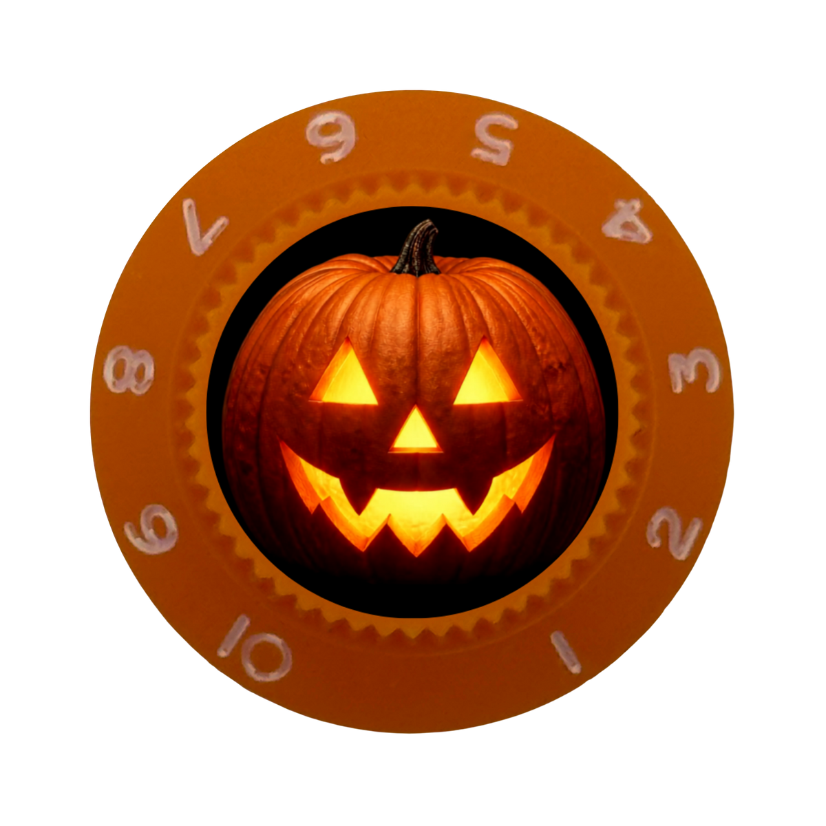 Custom Strums® Jack-o’-Lantern Strat-Style Knob (Single)