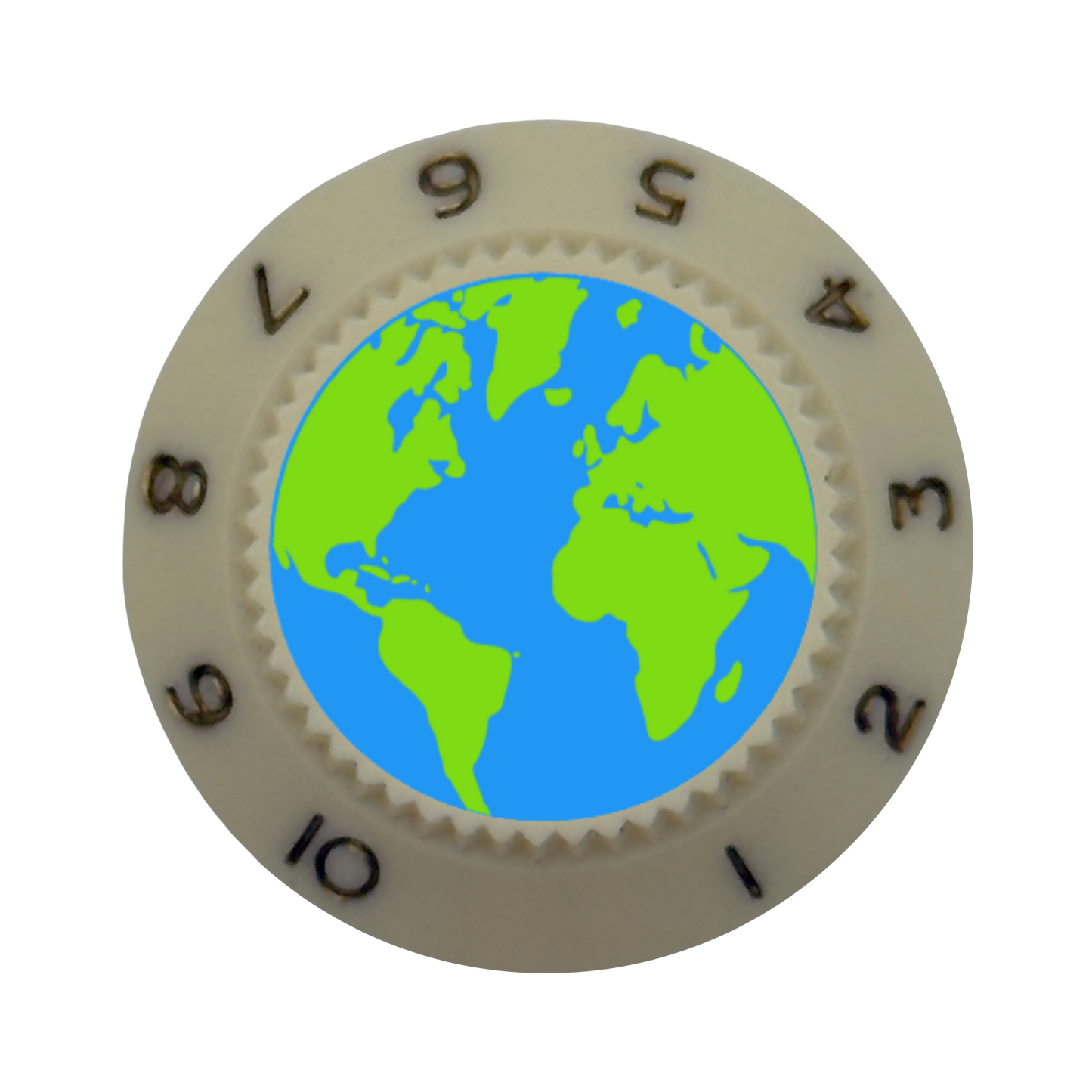 Custom Strums™ Earth Strat-Style Knob (Single)