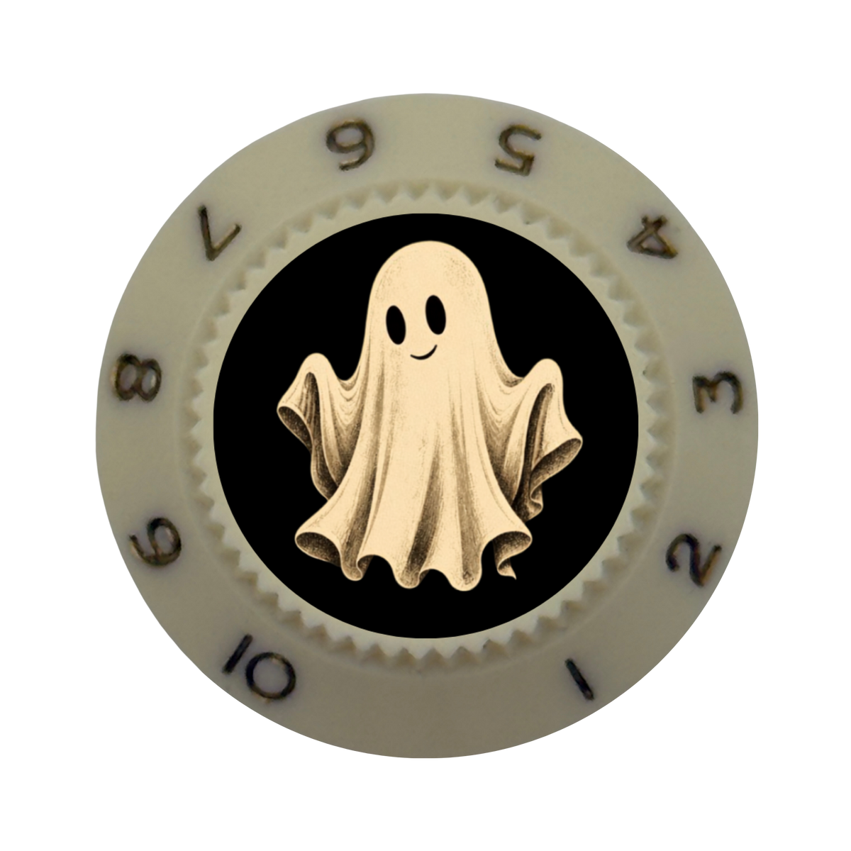 Custom Strums® Vintage Ghost Strat-Style Knob (Single)