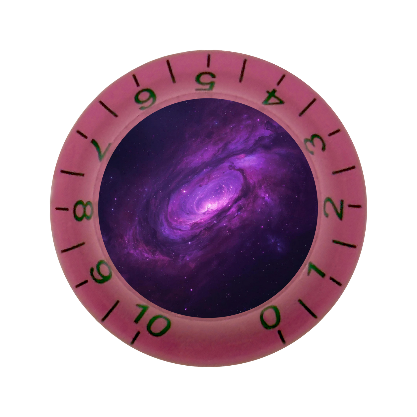 Custom Strums™ Purple Galaxy Bell-Style Knob (Single)