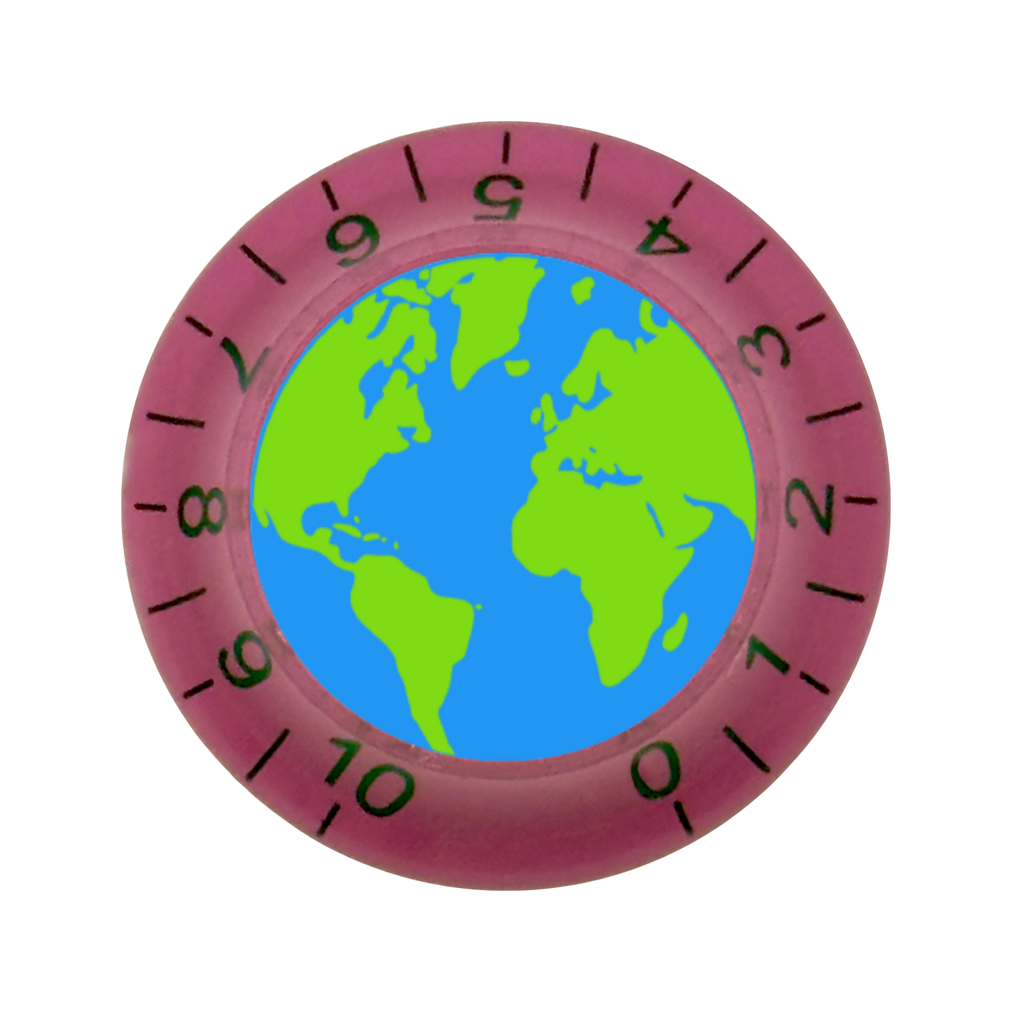 Custom Strums™ Earth Bell-Style Knob (Single)