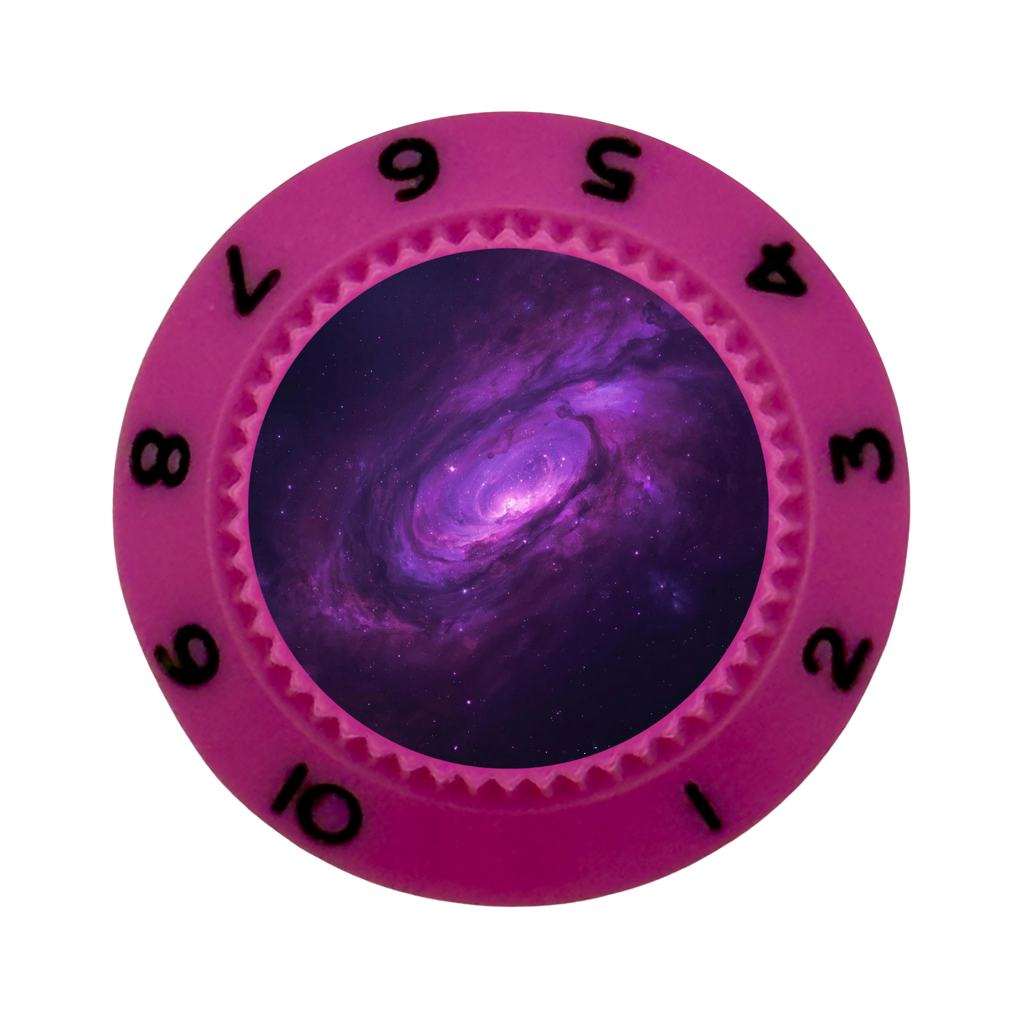 Custom Strums™ Purple Galaxy Strat-Style Knob (Single)