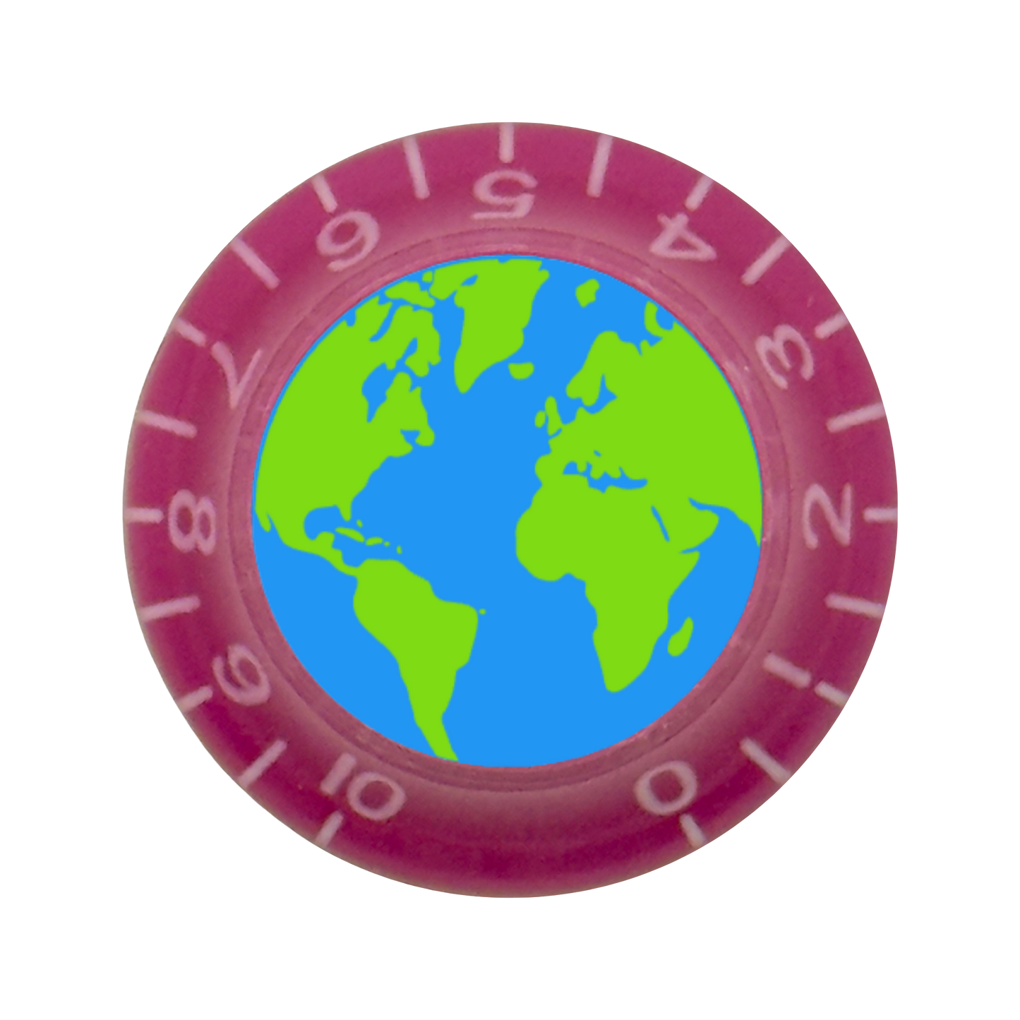 Custom Strums™ Earth Bell-Style Knob (Single)