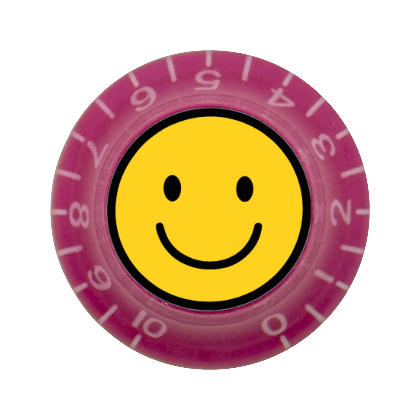 Custom Strums™ Smiley Face Bell-Style Knob (Single)