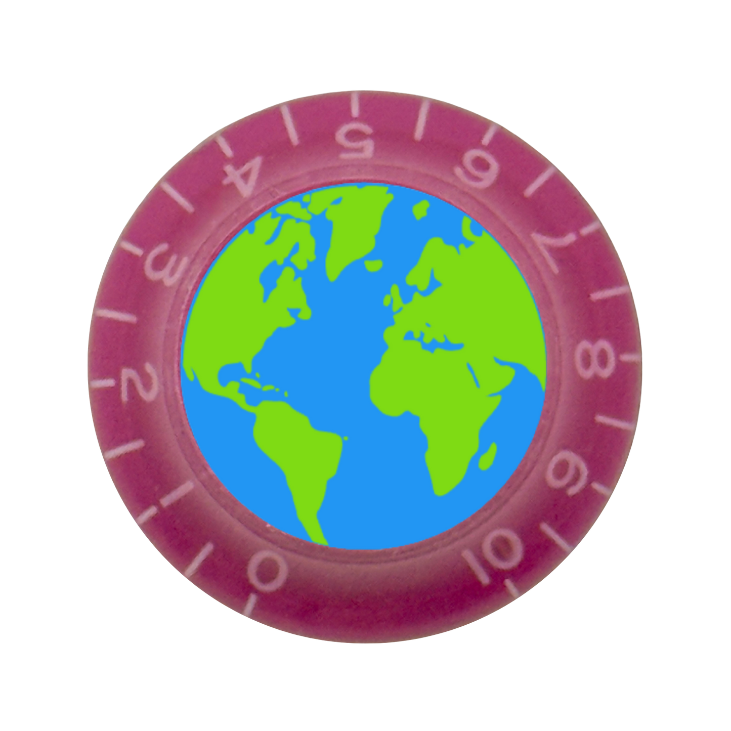 Custom Strums™ Earth Bell-Style Knob (Single)