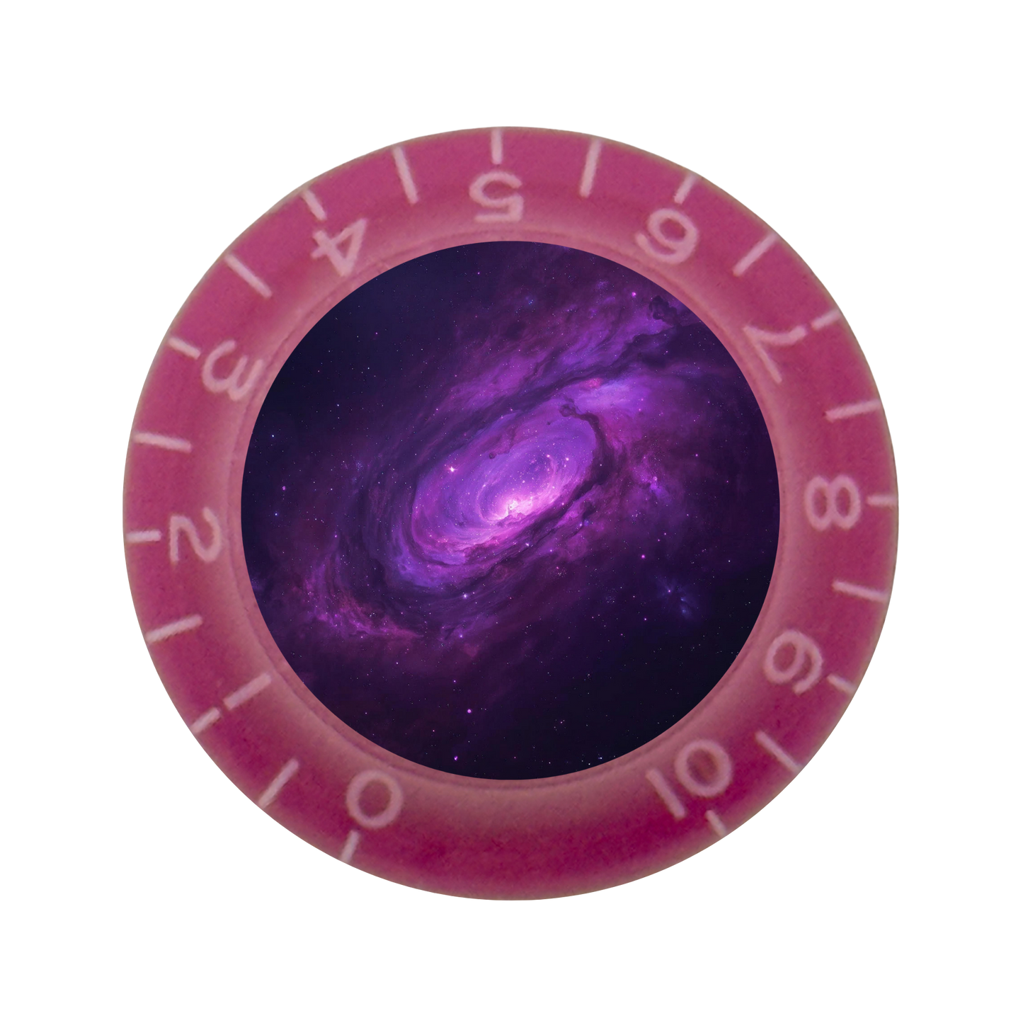 Custom Strums™ Purple Galaxy Bell-Style Knob (Single)