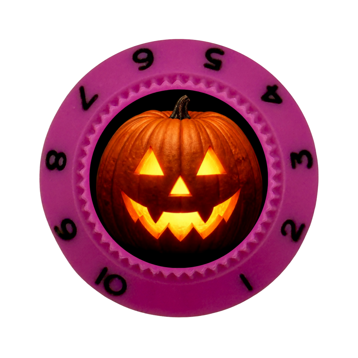 Custom Strums® Jack-o’-Lantern Strat-Style Knob (Single)