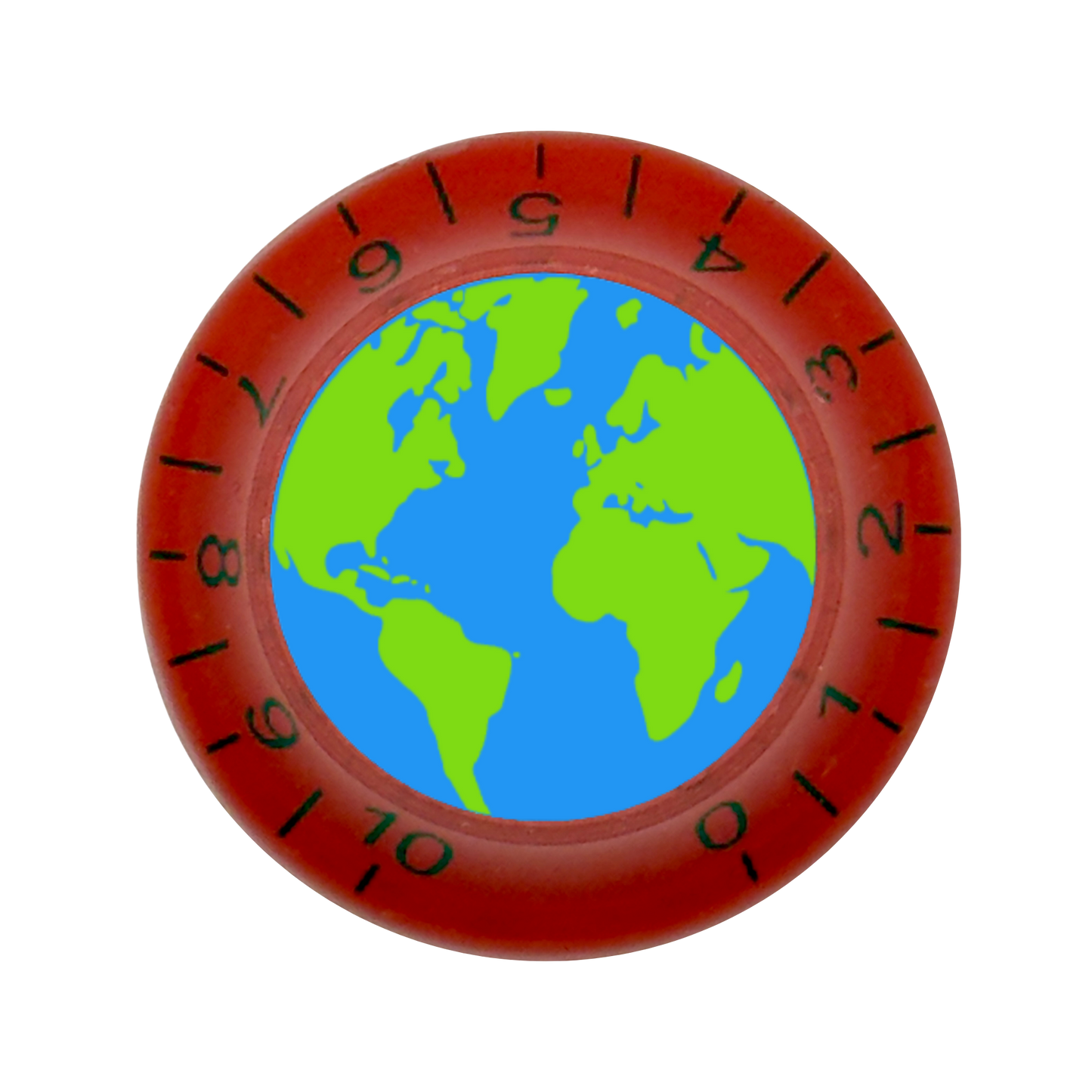 Custom Strums™ Earth Bell-Style Knob (Single)