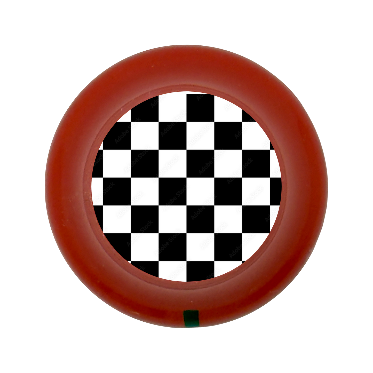 Custom Strums™ Checkerboard Bell-Style Knob (Single)